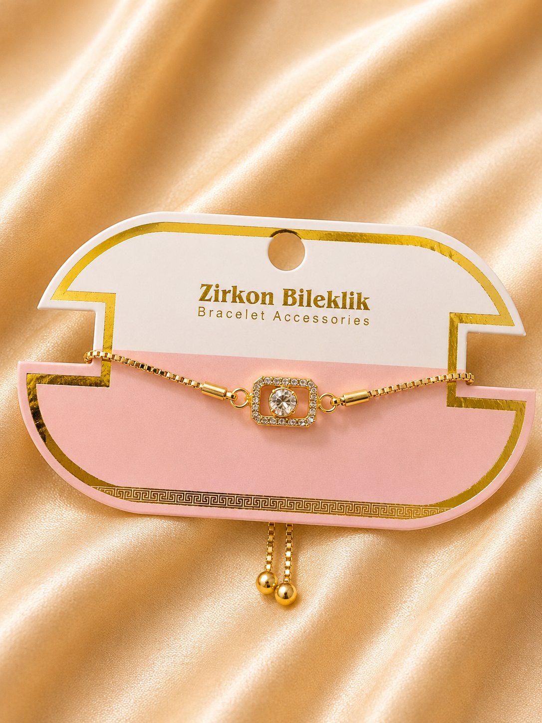 Zirkon Taşlı Bileklik