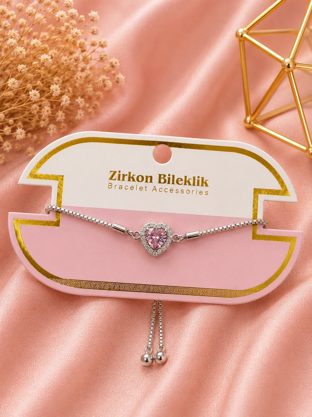 Zirkon Taşlı Bileklik