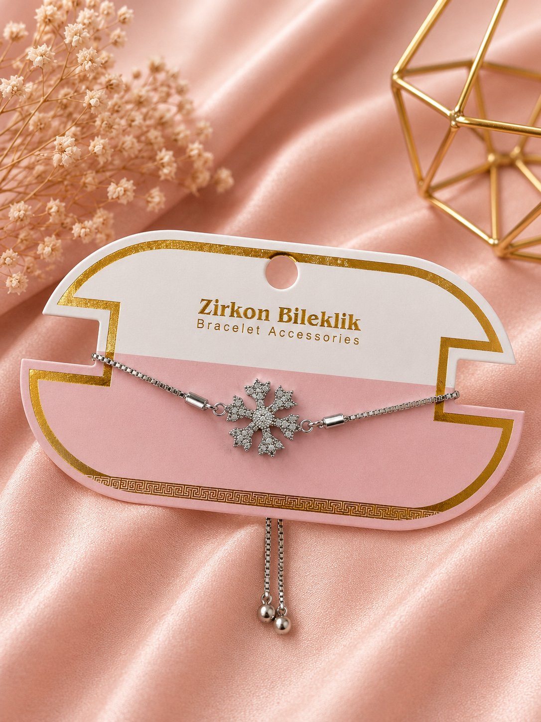 Zirkon Taşlı Bileklik