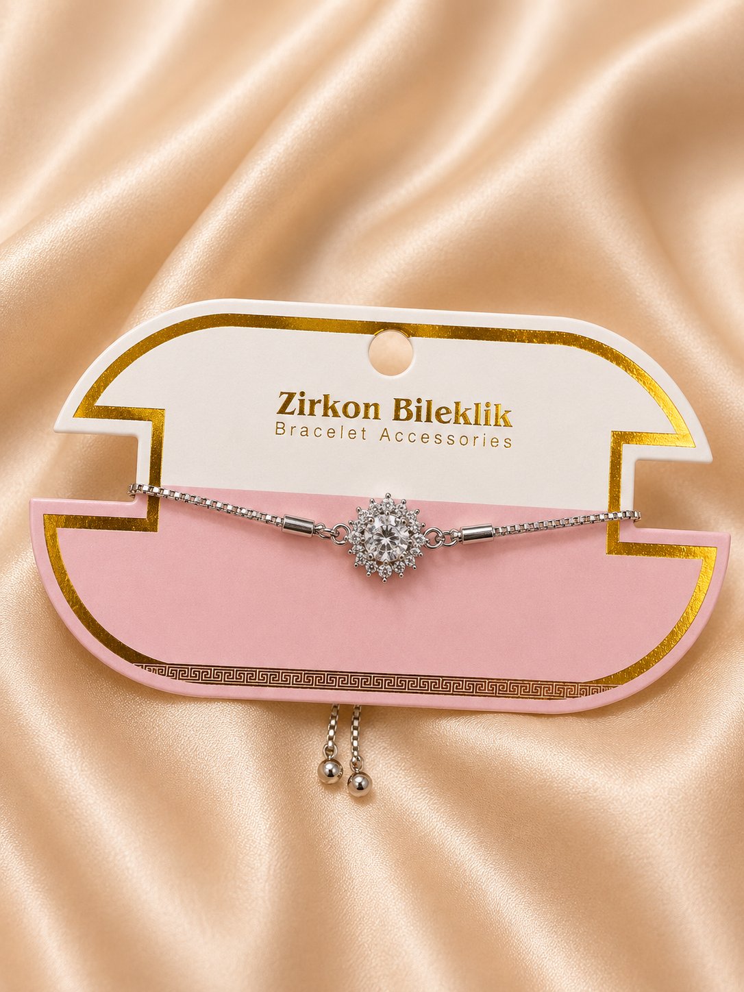 Zirkon Taşlı Bileklik