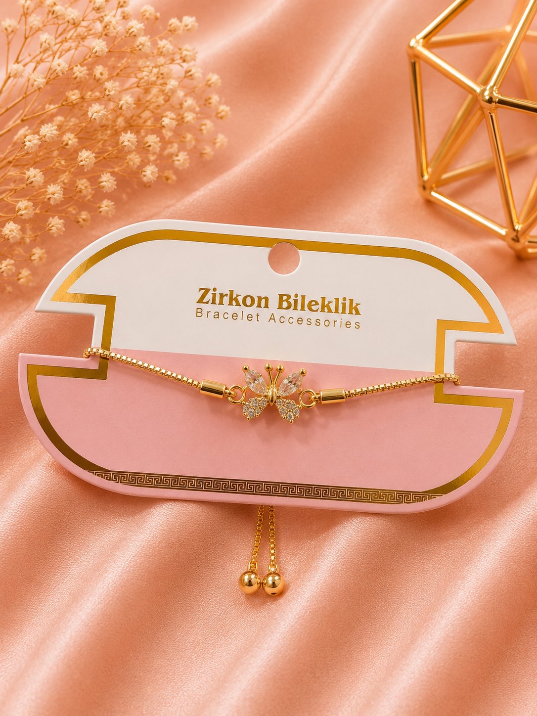 Zirkon Taşlı Bileklik