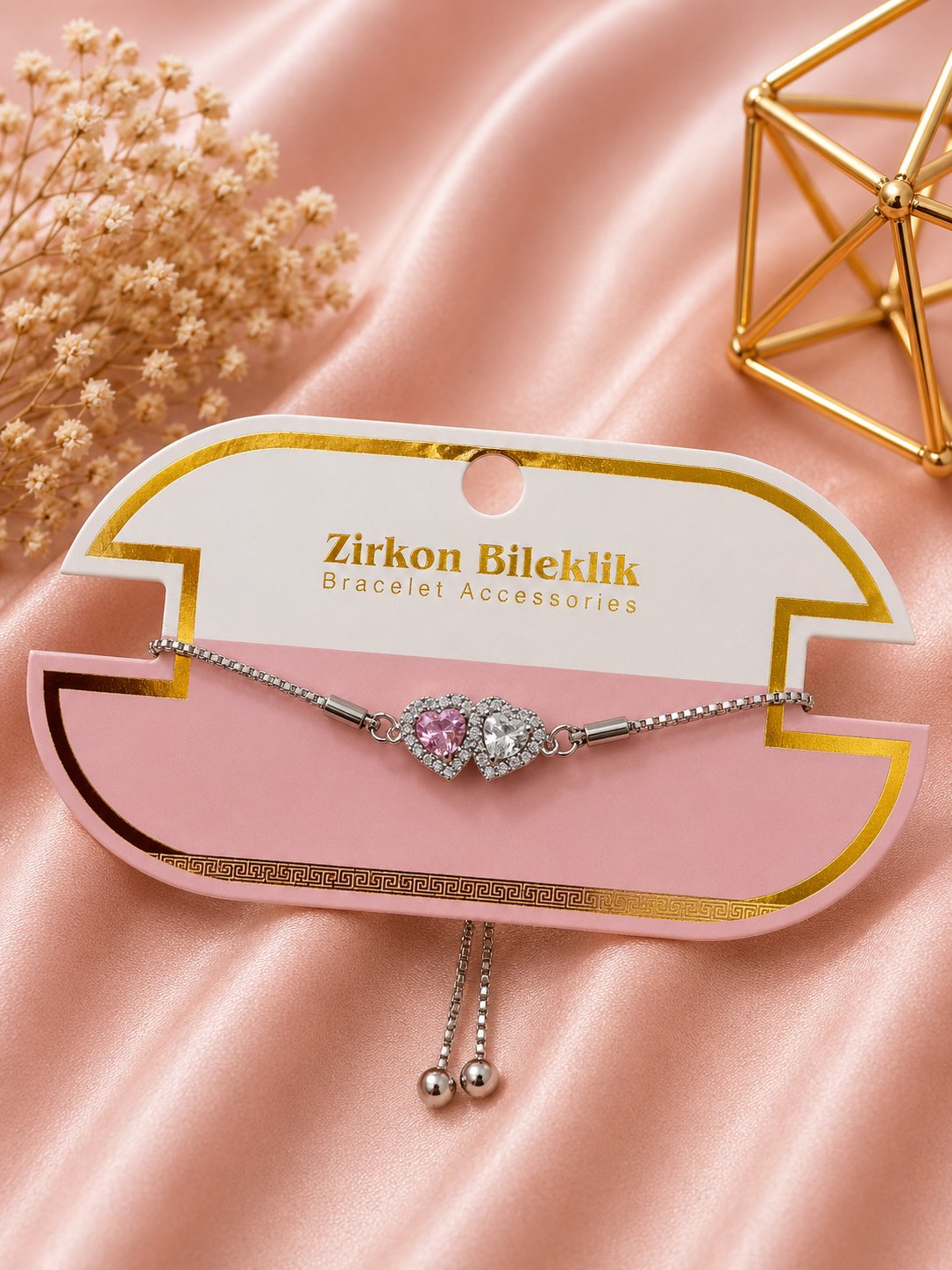 Zirkon Taşlı Bileklik