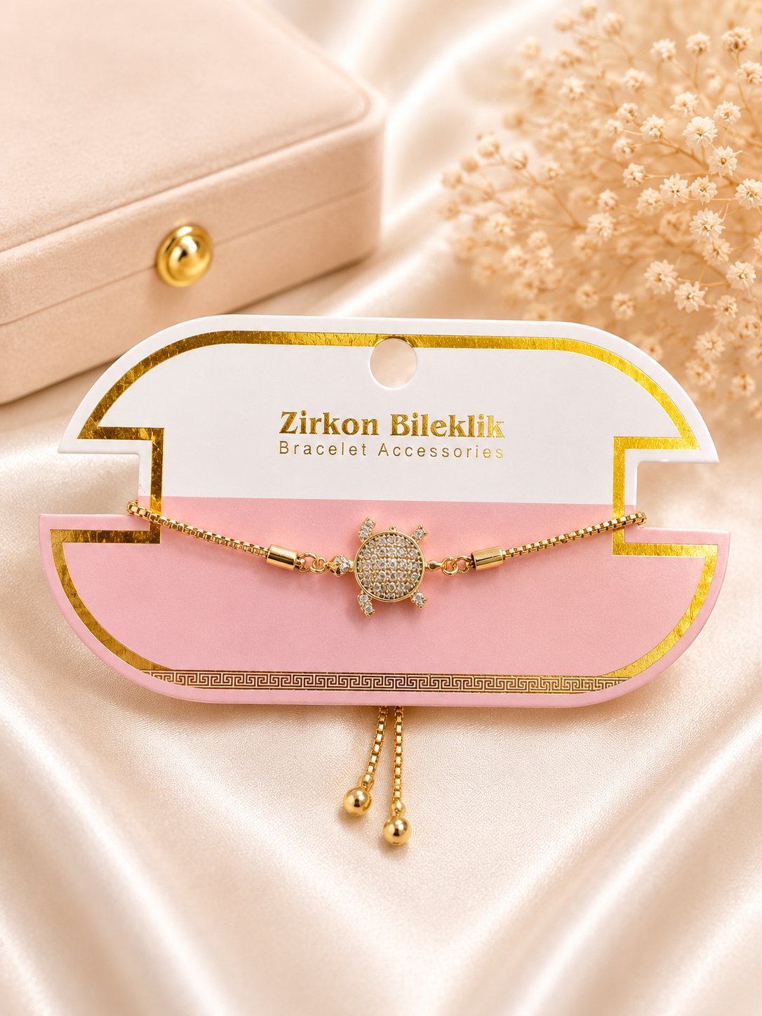 Zirkon Taşlı Bileklik