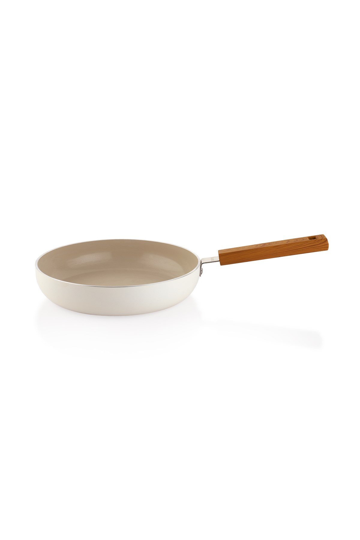 Ceramoni Seramik Tava 24 Cm-Krem
