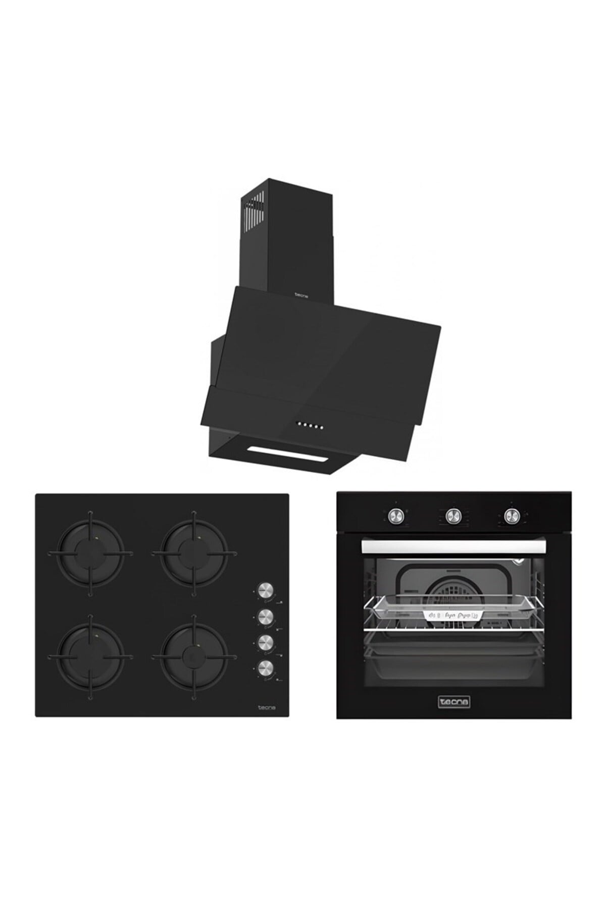 Siyah Ankastre Set (F-8156 O-8401 D-8801)