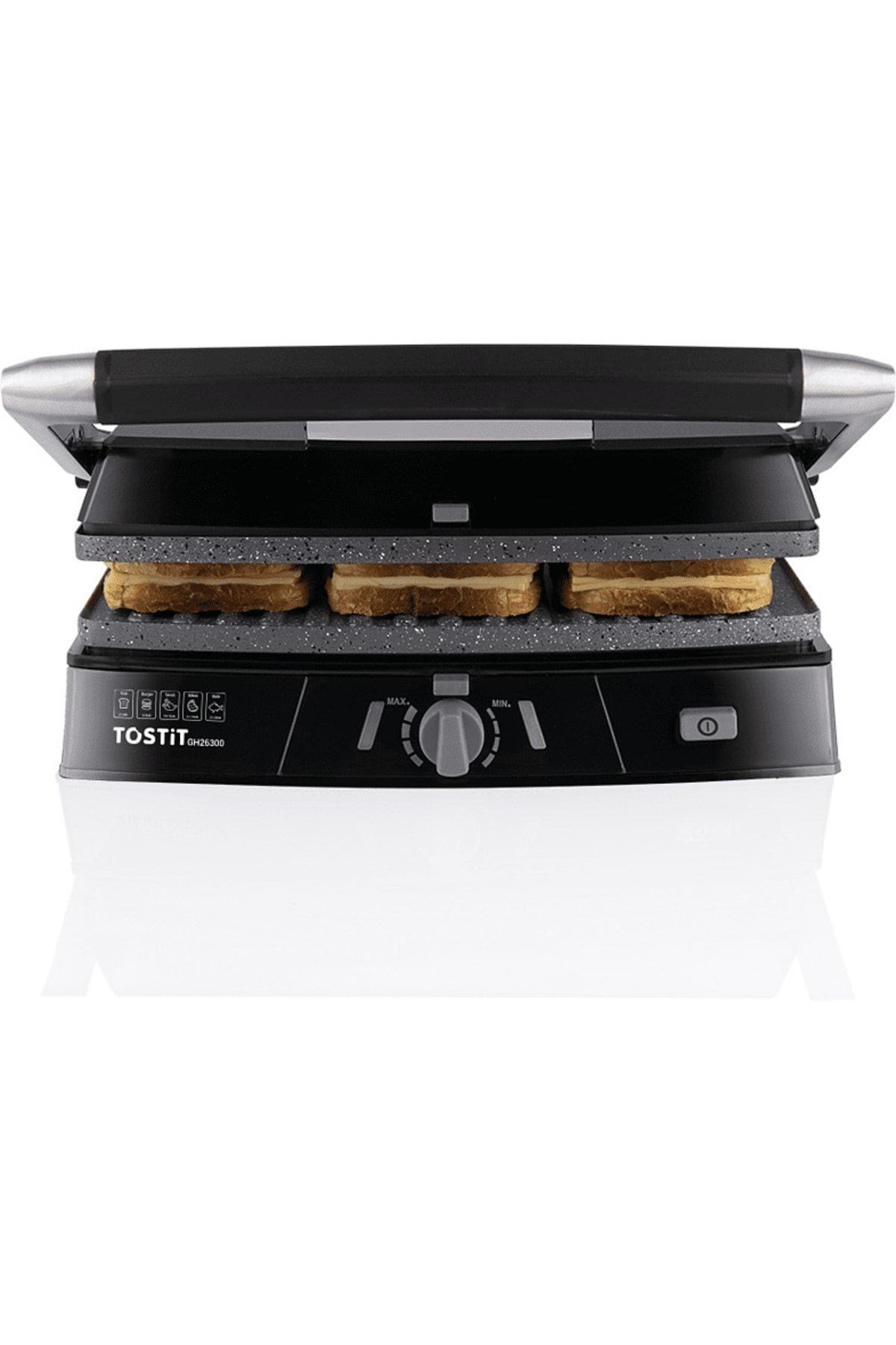 Tostit Gh26300 Tost Makinesi Inox Siyah