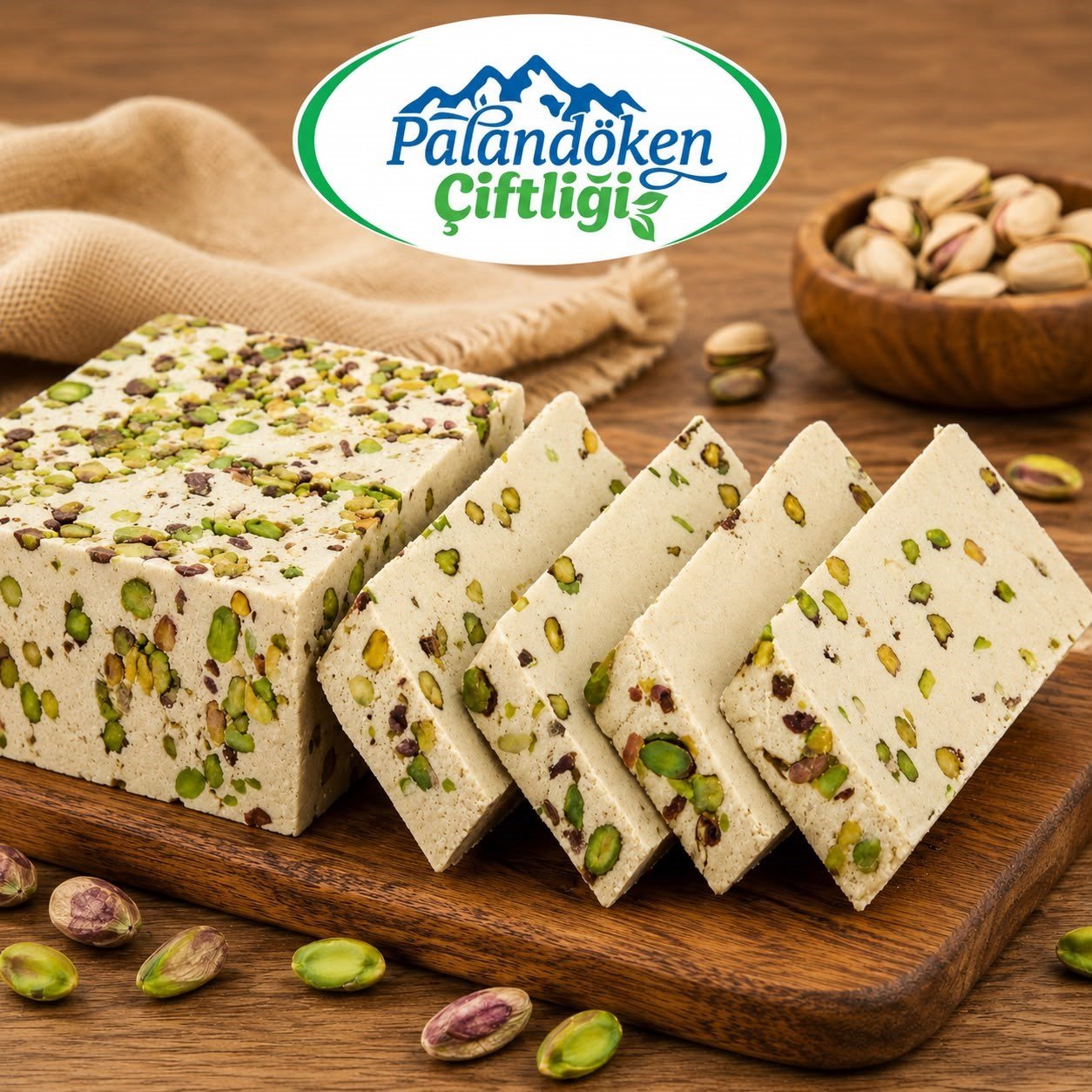 Fıstıklı Tahin Helvası 
