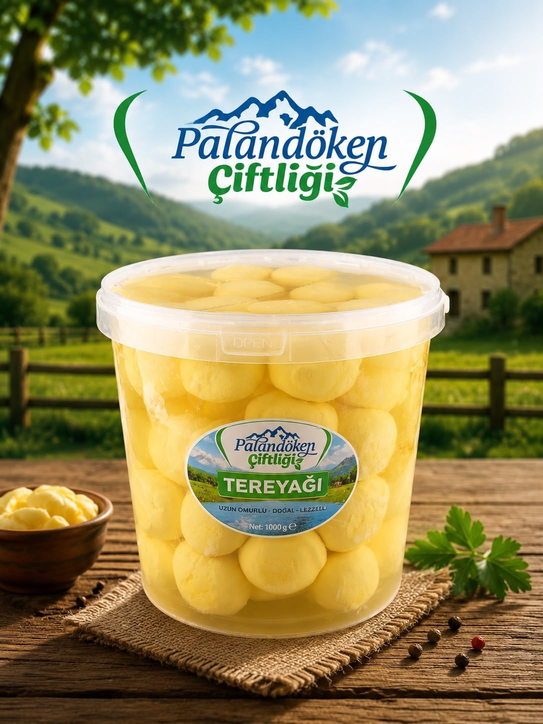 Köy Yayık Tereyağı ( Suda )