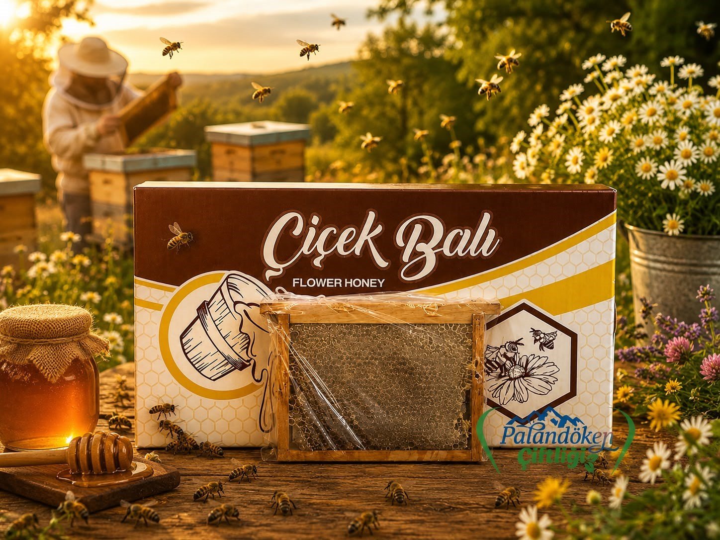 Şekersiz Petek Balı  ( 950-110gr)