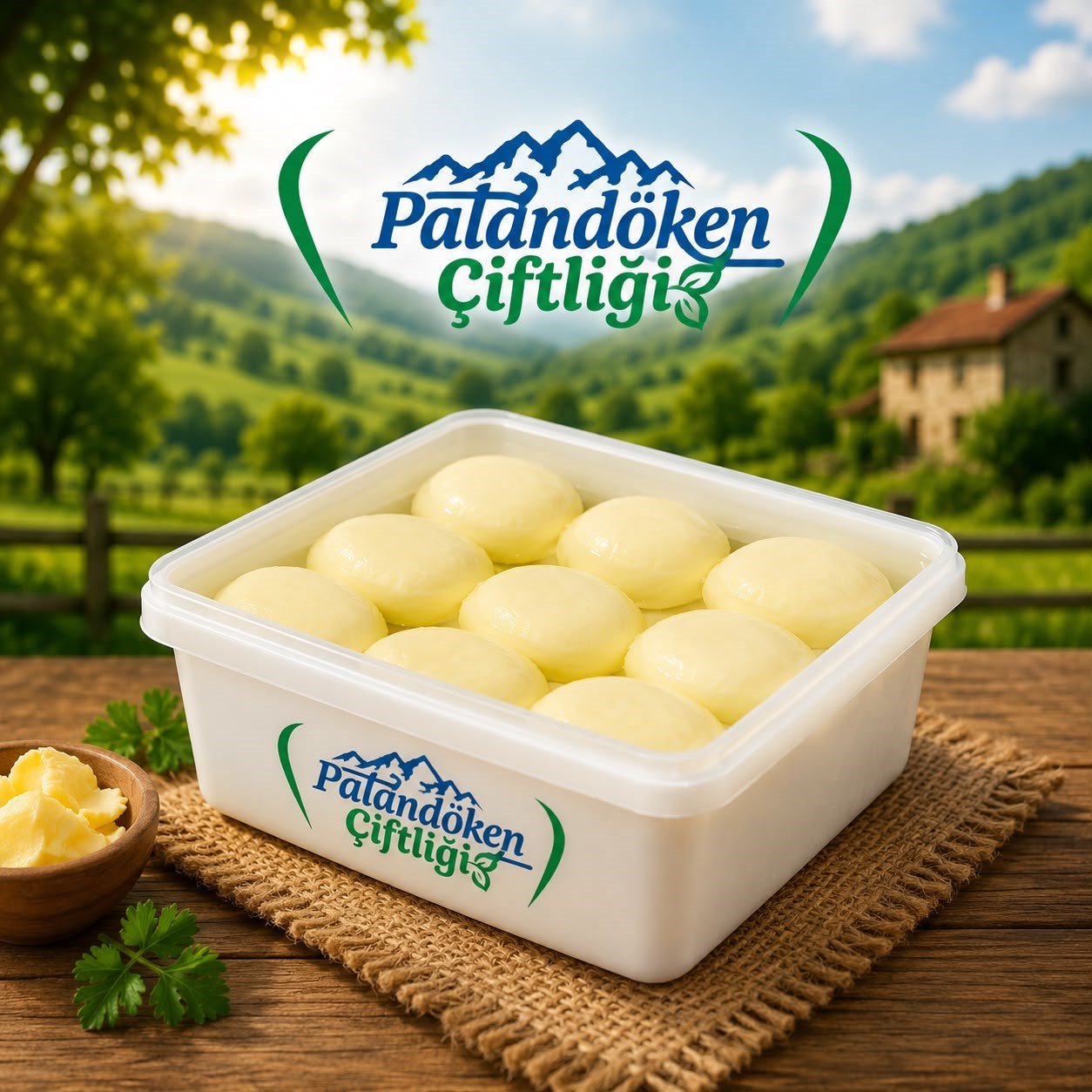 Tuzlu Köy Yayık Tereyağı ( Suda )