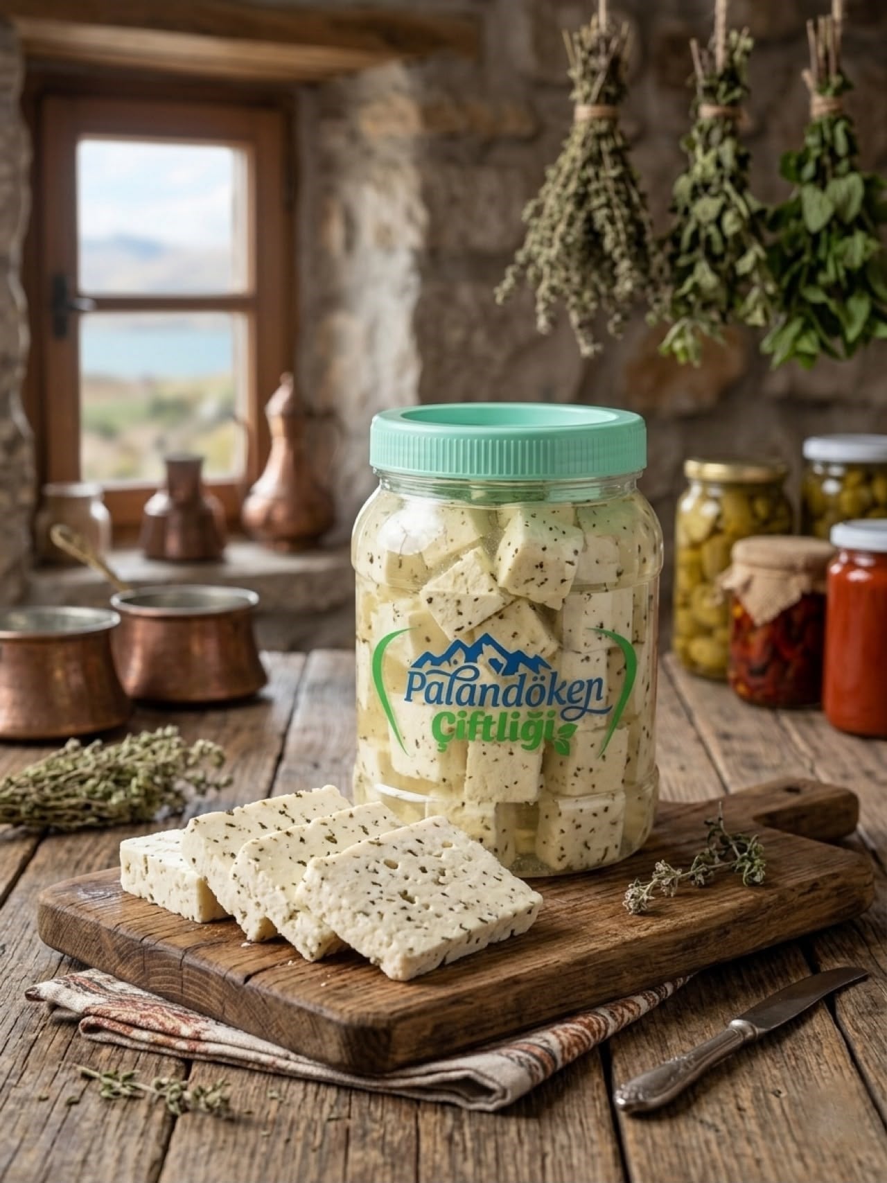Van Otlu Peyniri ( Salamura 1 kg bidon )