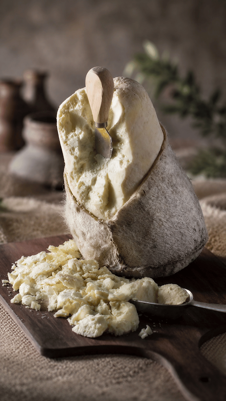 Doğal Erzincan Deri Tulumu 1,5 Kg (+/- 100 gr) - Katkısız ve Geleneksel Basım