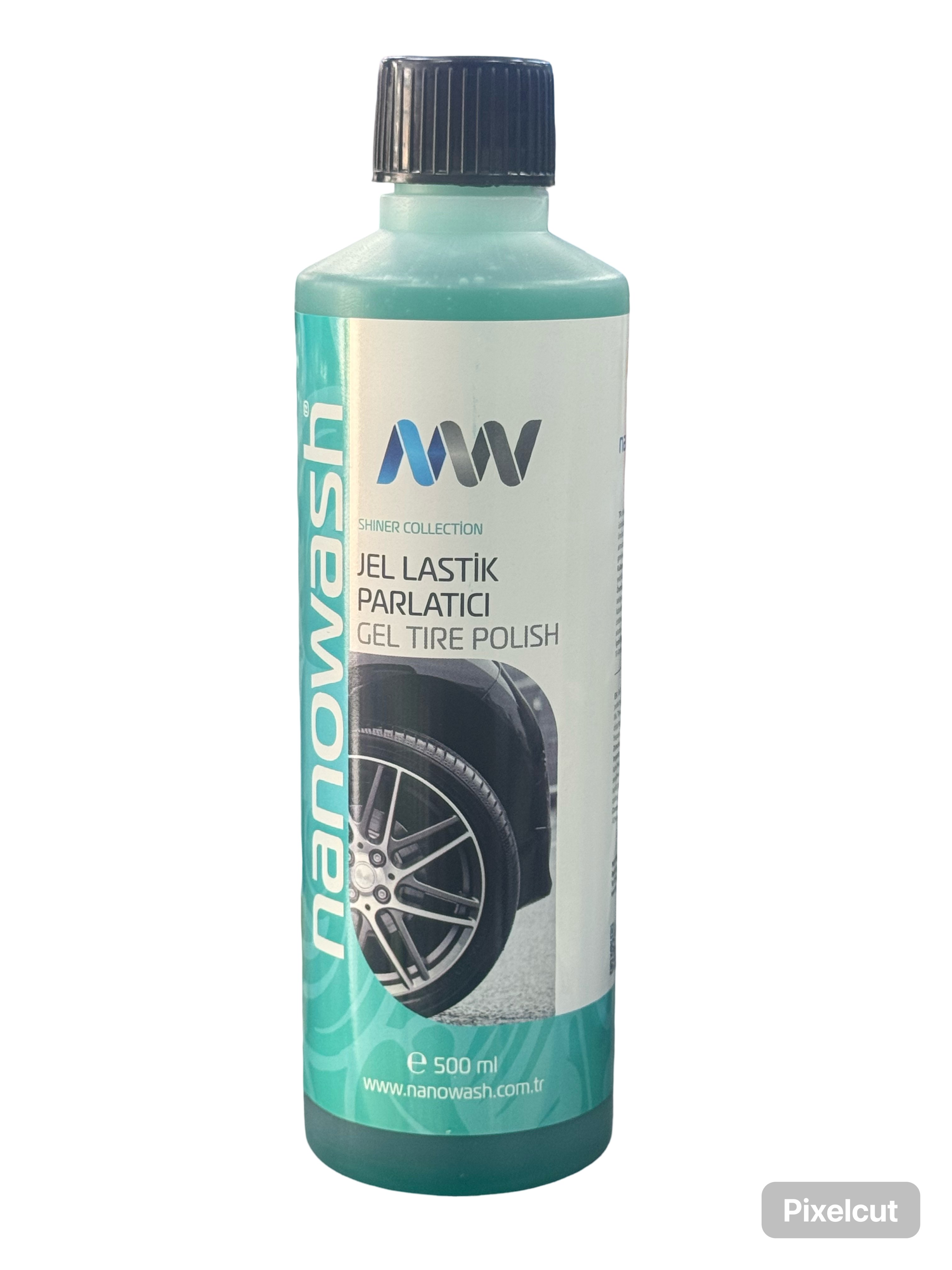 NANOWASH JEL LASTİK PARLATICI 500 ML