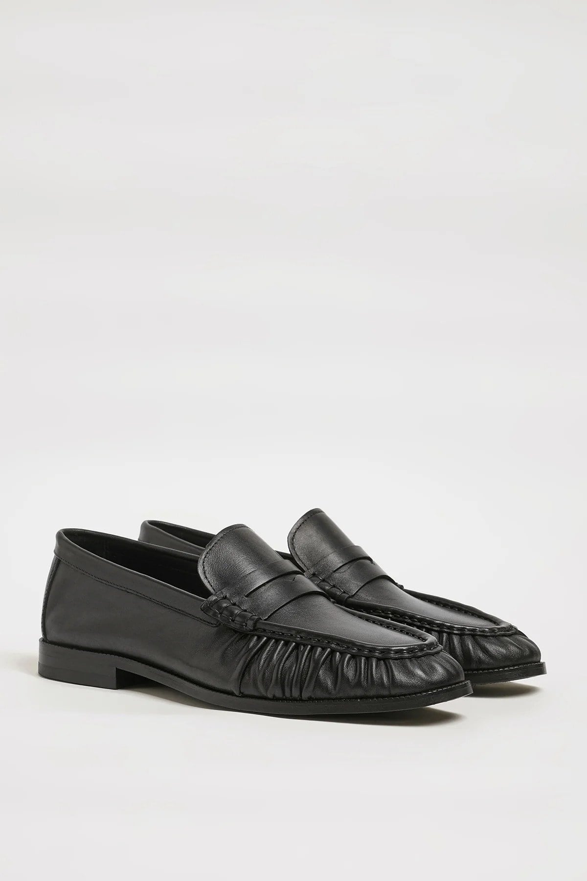 Amory Model Hakiki Natural Deri Neolitik Taban Loafer Ayakkabı