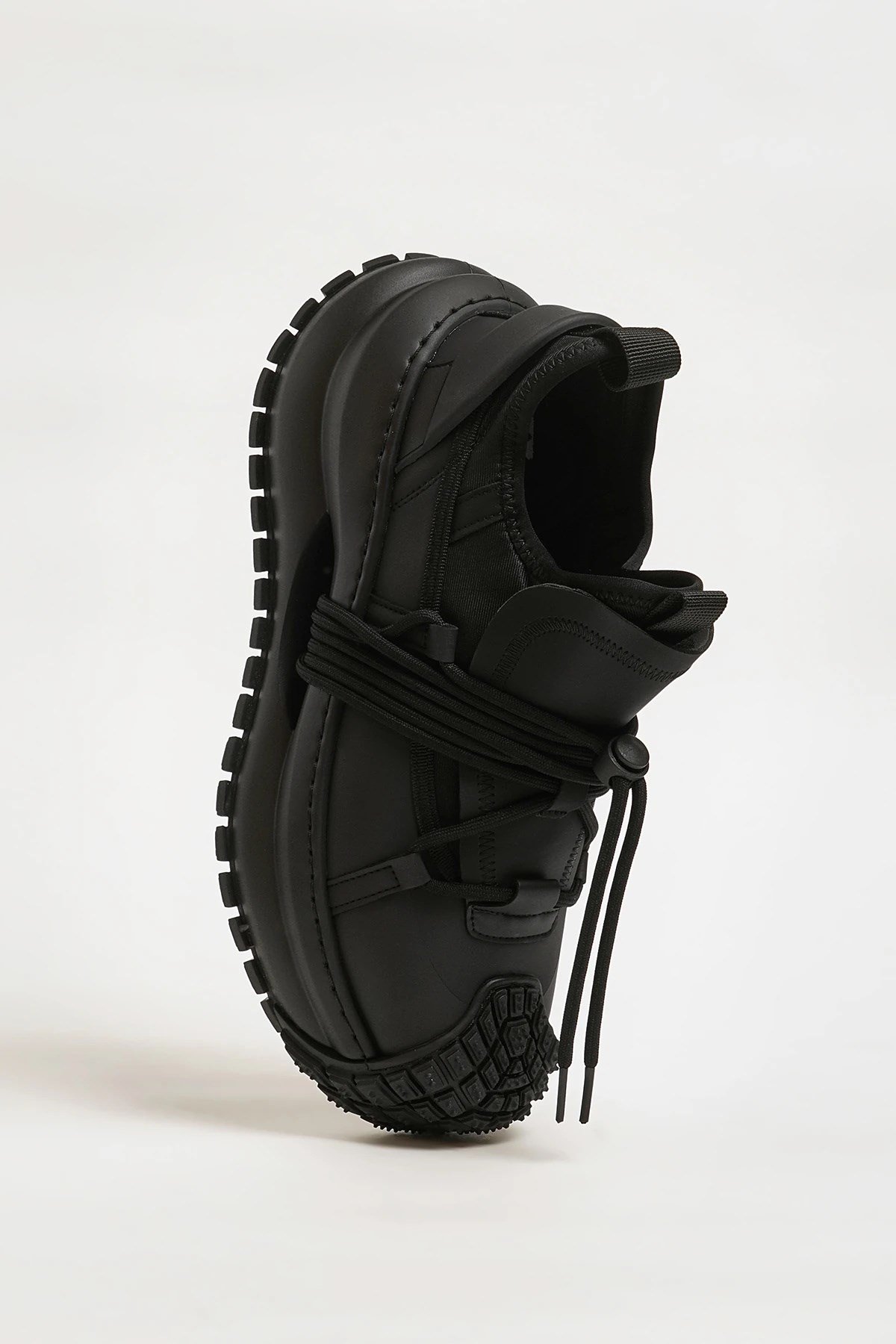 Edison Model Hakiki Natural Deri İthal Taban Sneaker Ayakkabı - SİYAH