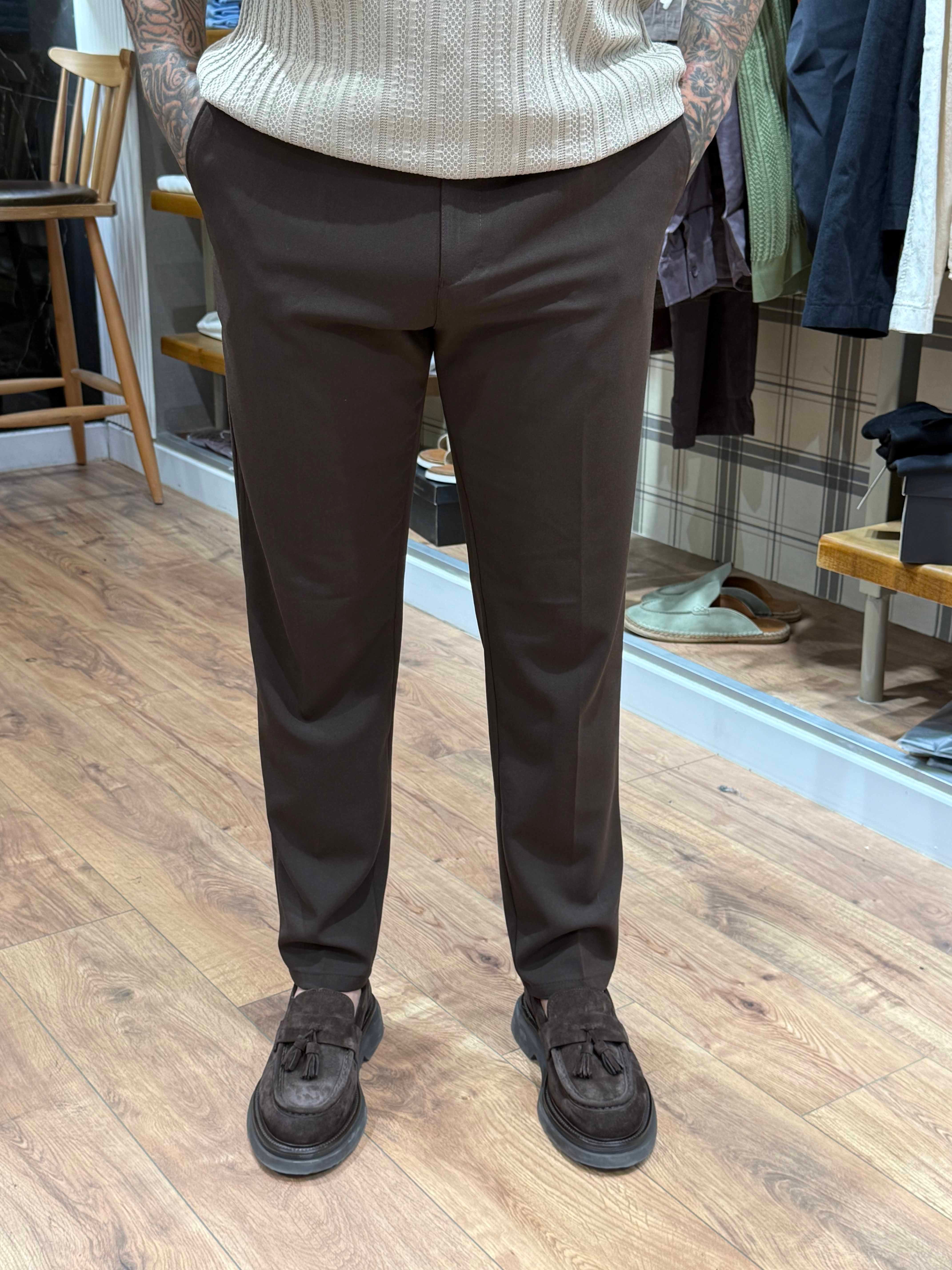 Kahve Premium Kumaş Pantolon