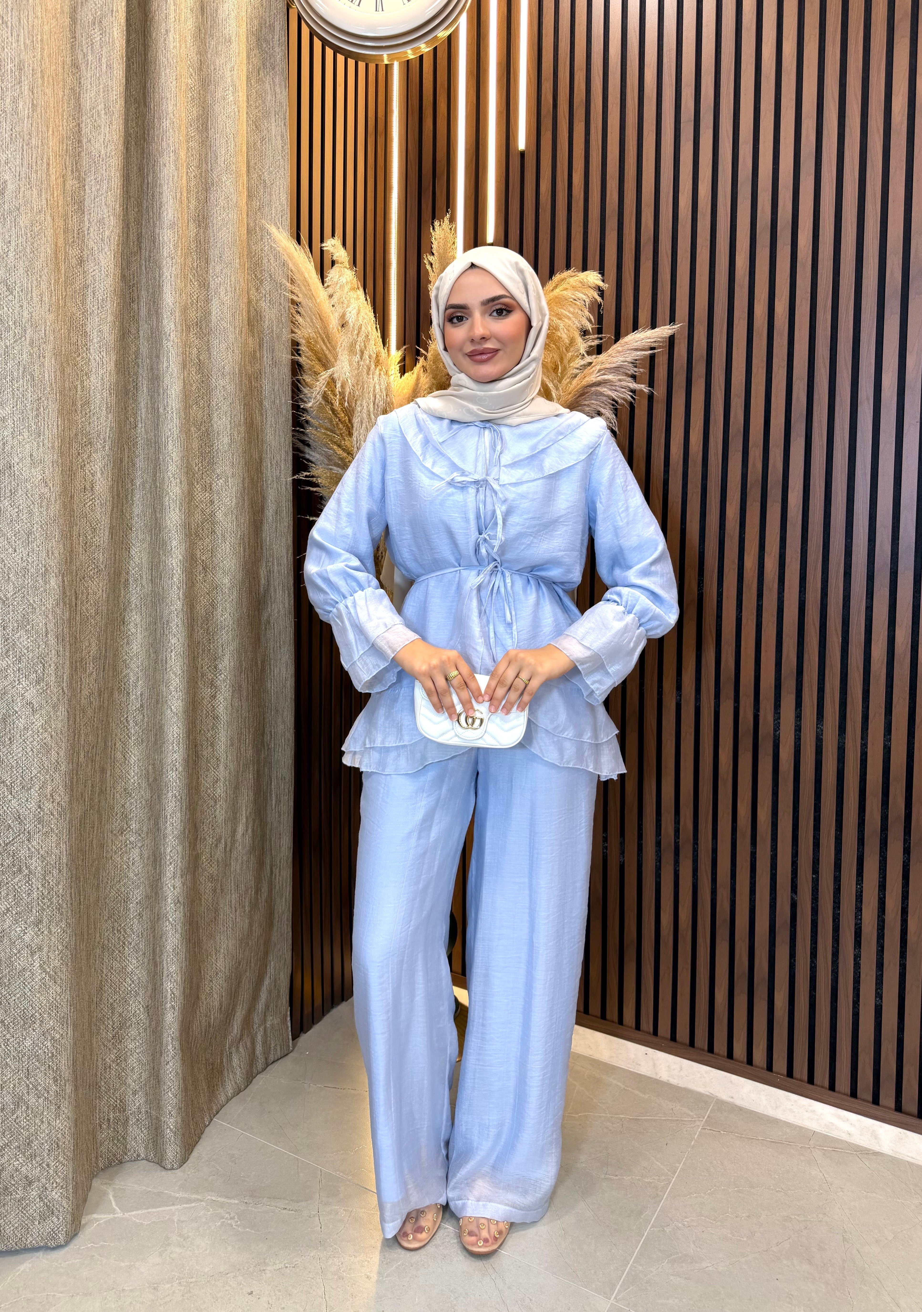 Sona Pantolonlu Takım | Bebe Mavisi