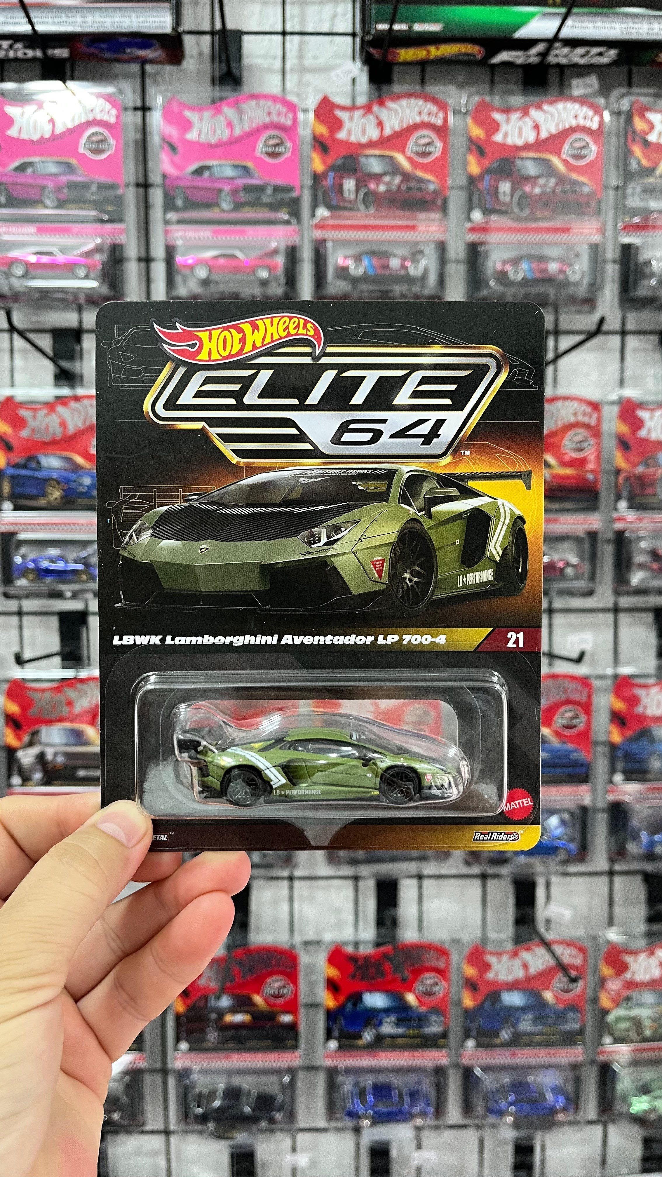 Hot Wheels ELİTE Model LBWK Lamborghini Aventador