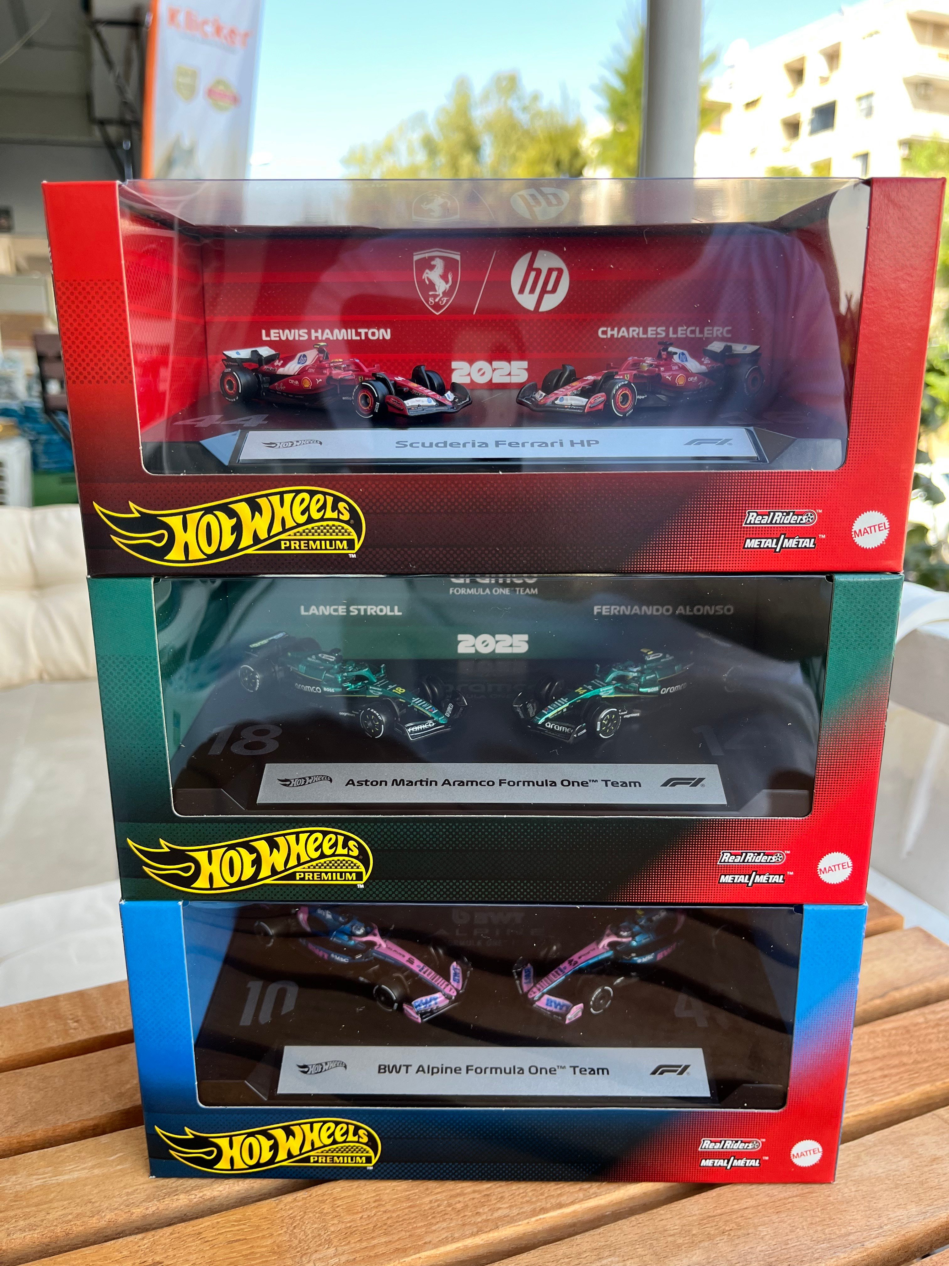 Hot Wheels Formula Üçlü Lot