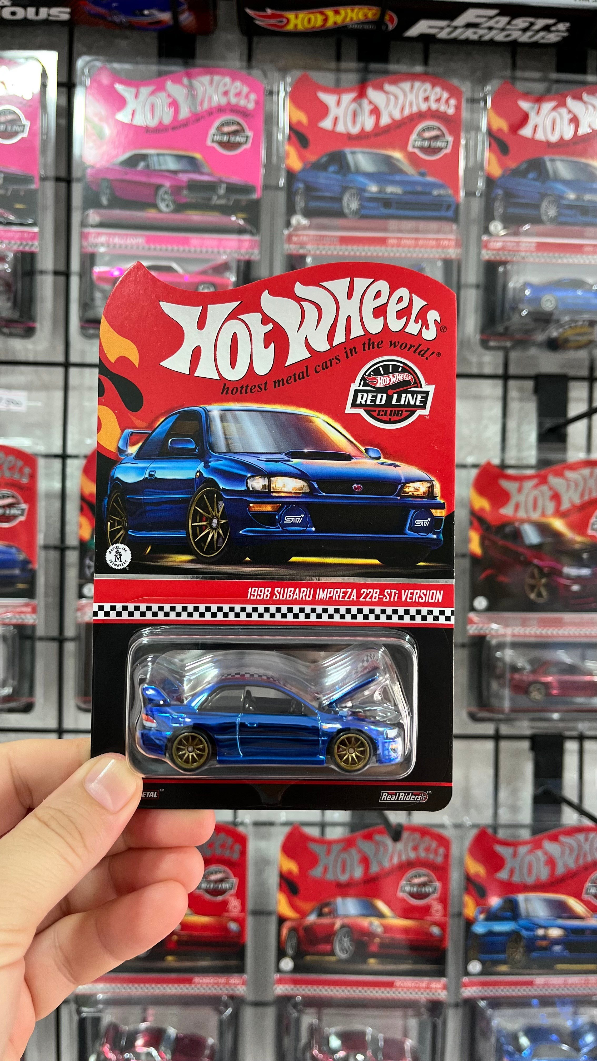 Hot Wheels RLC 1998 Subaru İmpreza 228 STİ Version