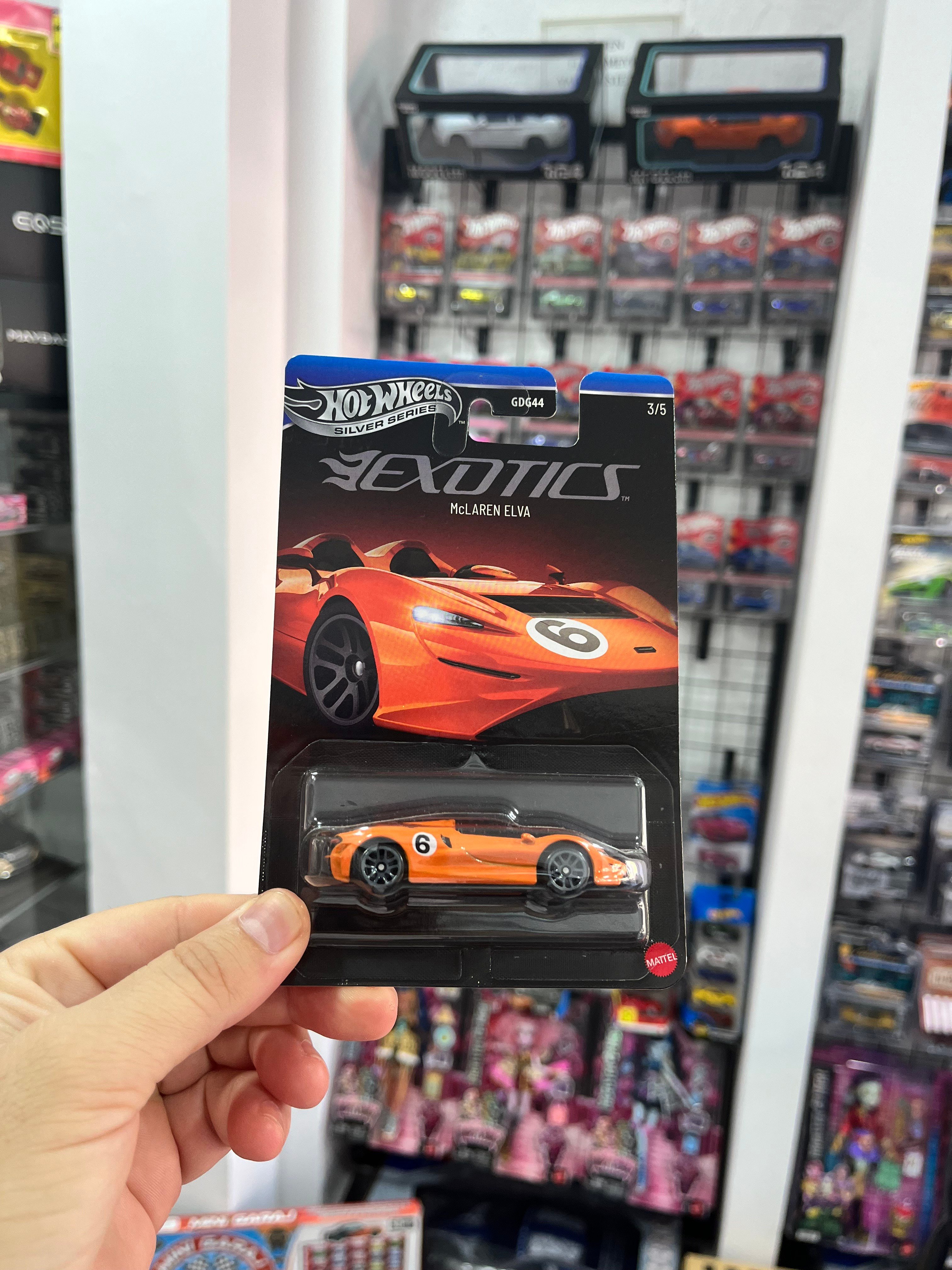 Hot Wheels Silver Mclaren