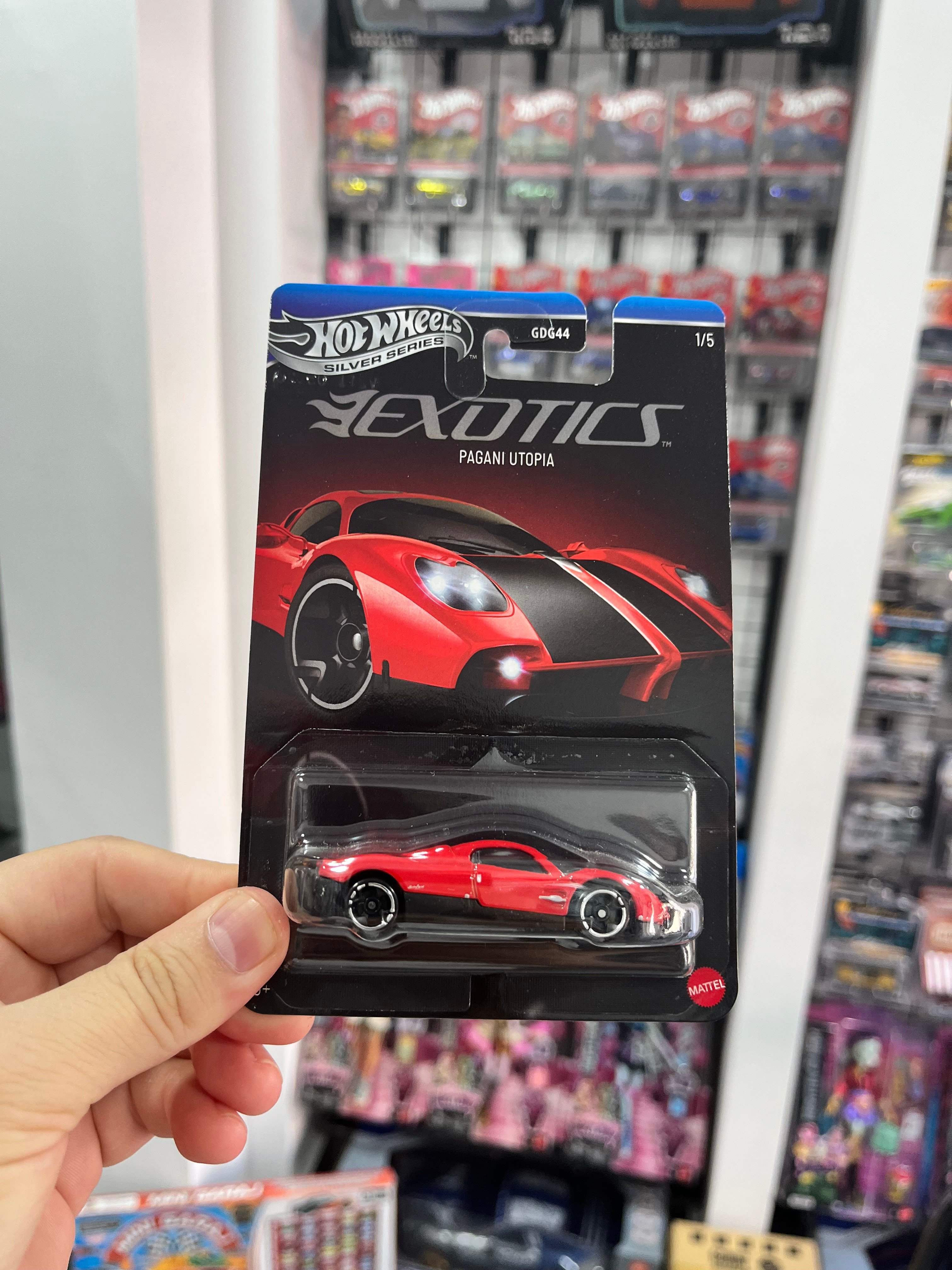Hot Wheels Silver Pagani