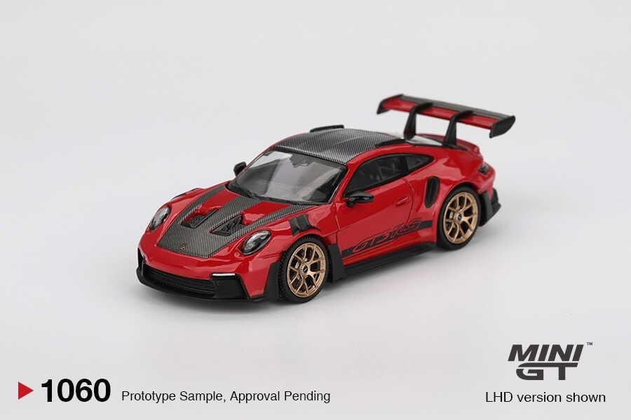 Mini GT 1/64 Porsche 911 (992) GT3 RS Guards Red No:1060