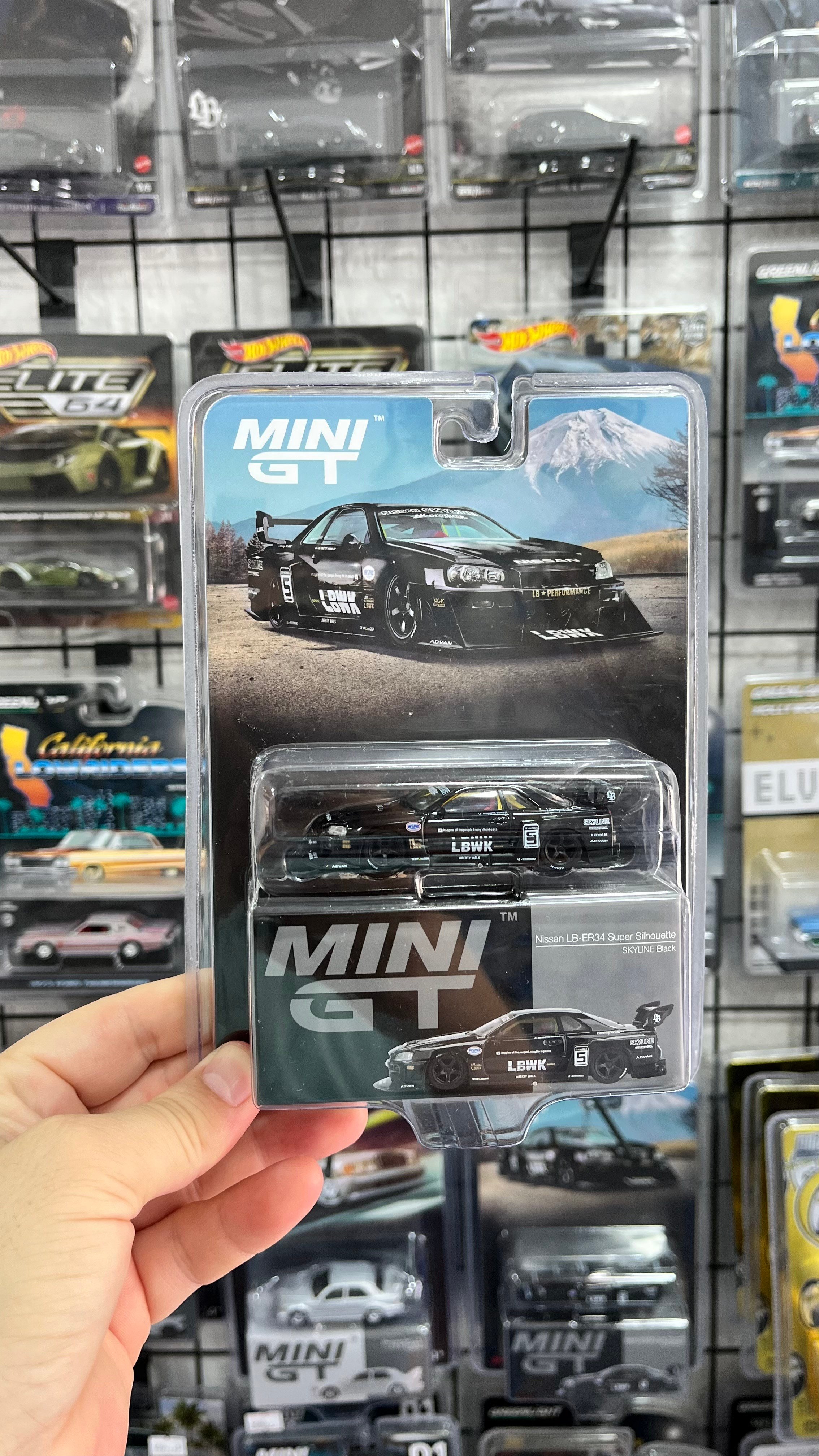 Mini GT GT-R (R34) LBWK Blister