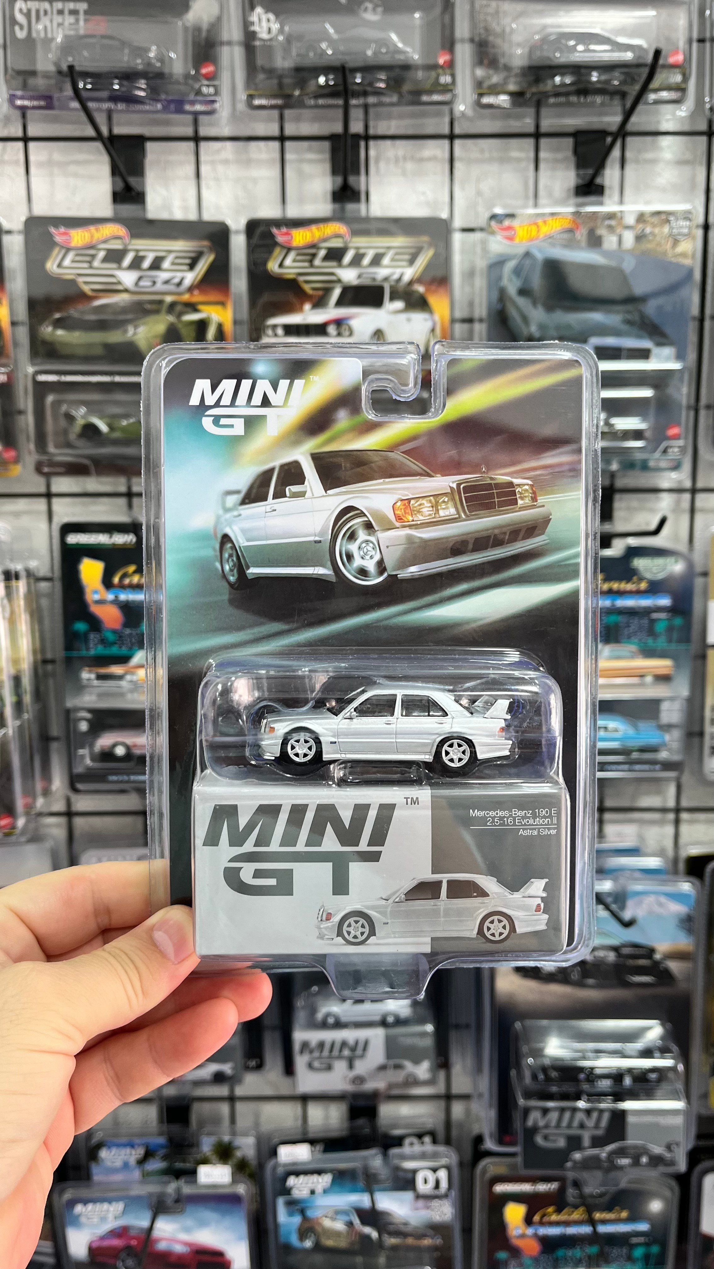 Mini GT Mercedes  190E Blister