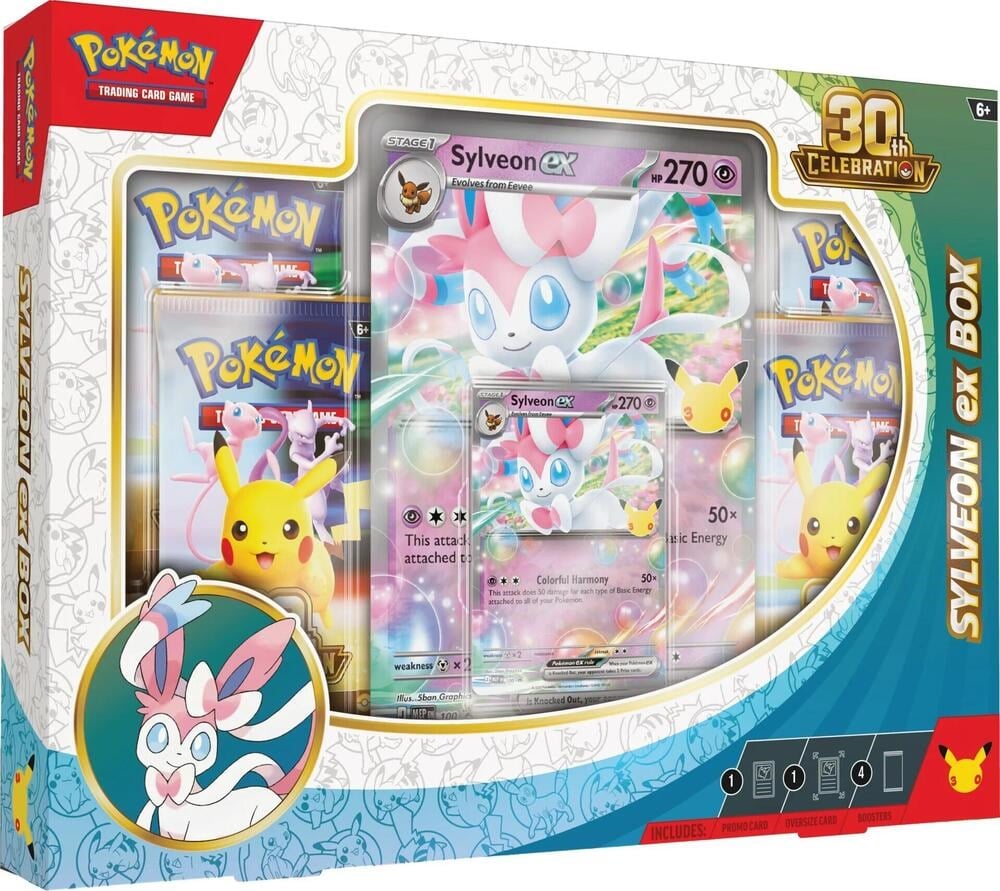 Pokemon 30th Celebration - EX Box: Sylveon