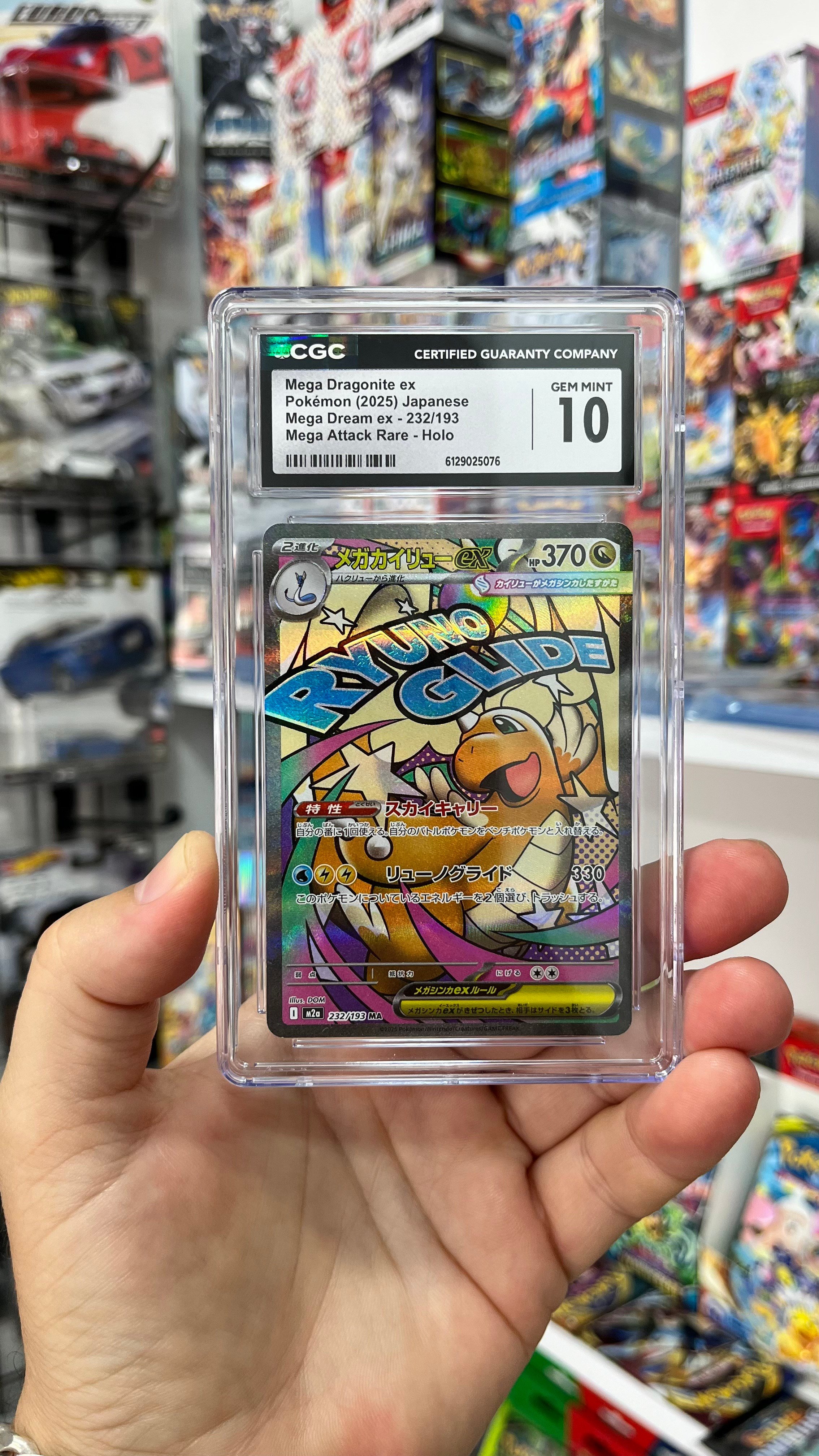 Pokemon Mega Dragonite EX JP CGC 10 Gem Mint