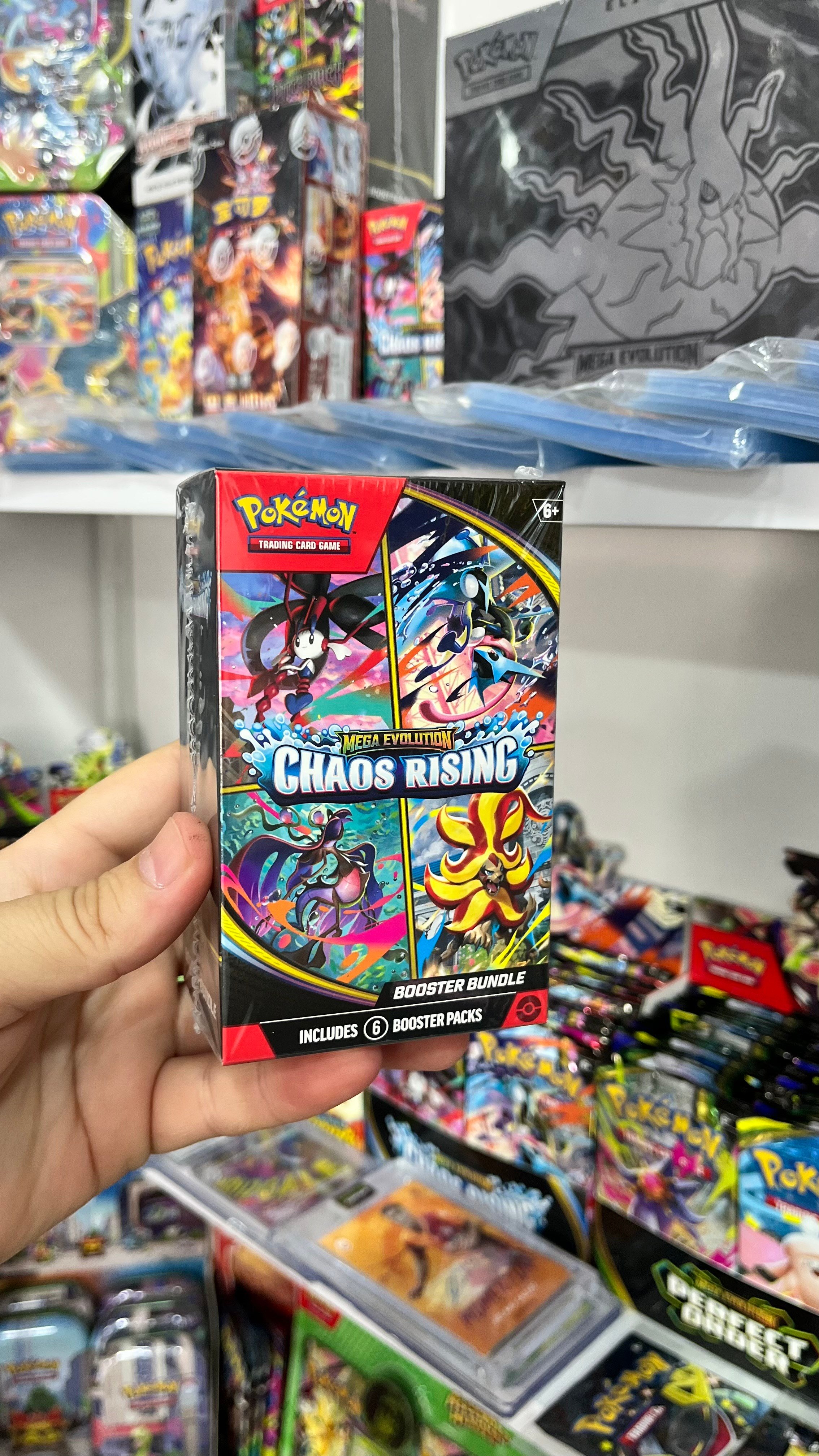 Pokemon Mega Evolution Chaos Rising: Booster Bundle