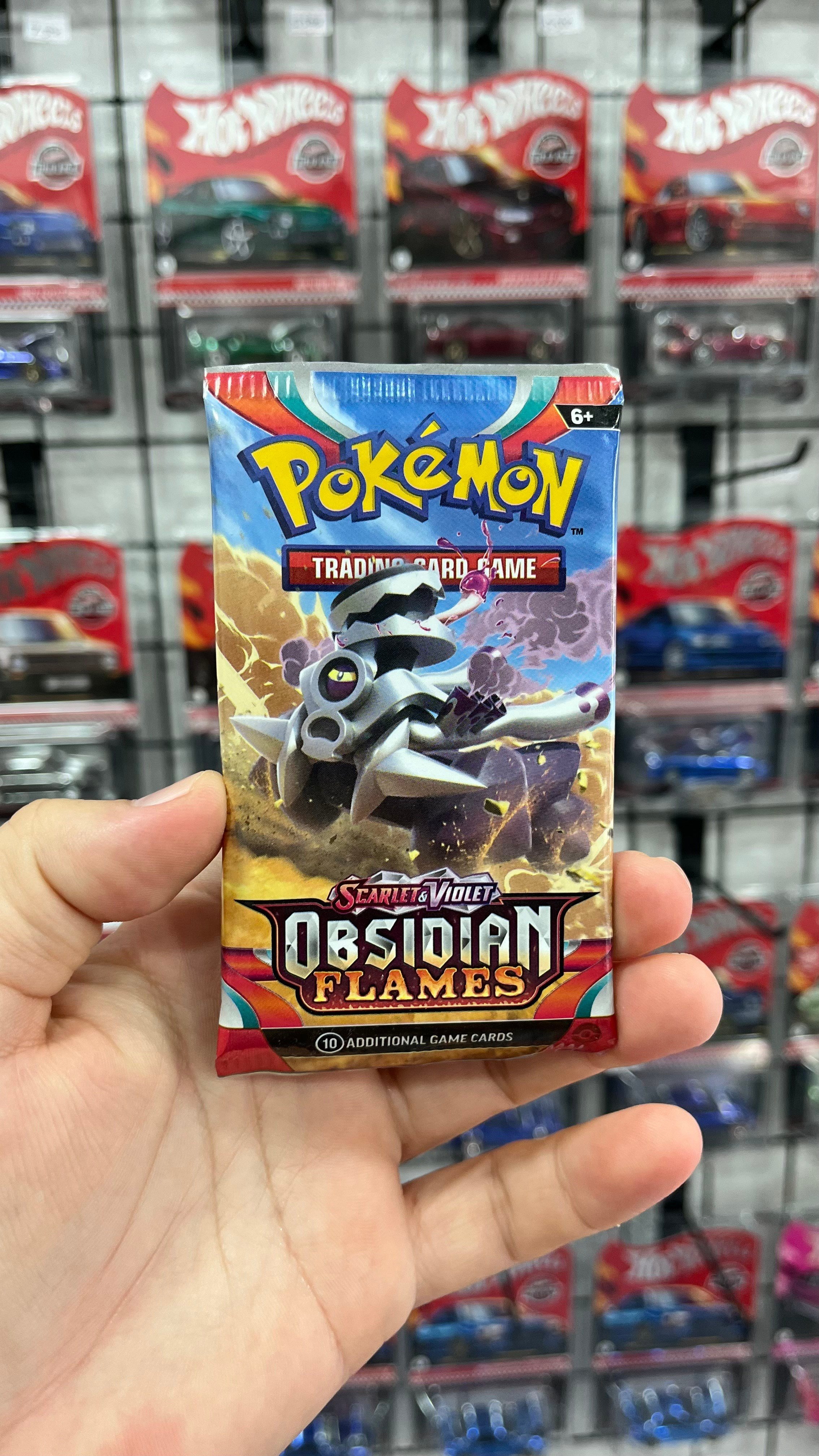 Pokemon OBSIDIAN FLAMES Pack - Rast Gele 1 Paket Gönderilir.Orijinal Ürün