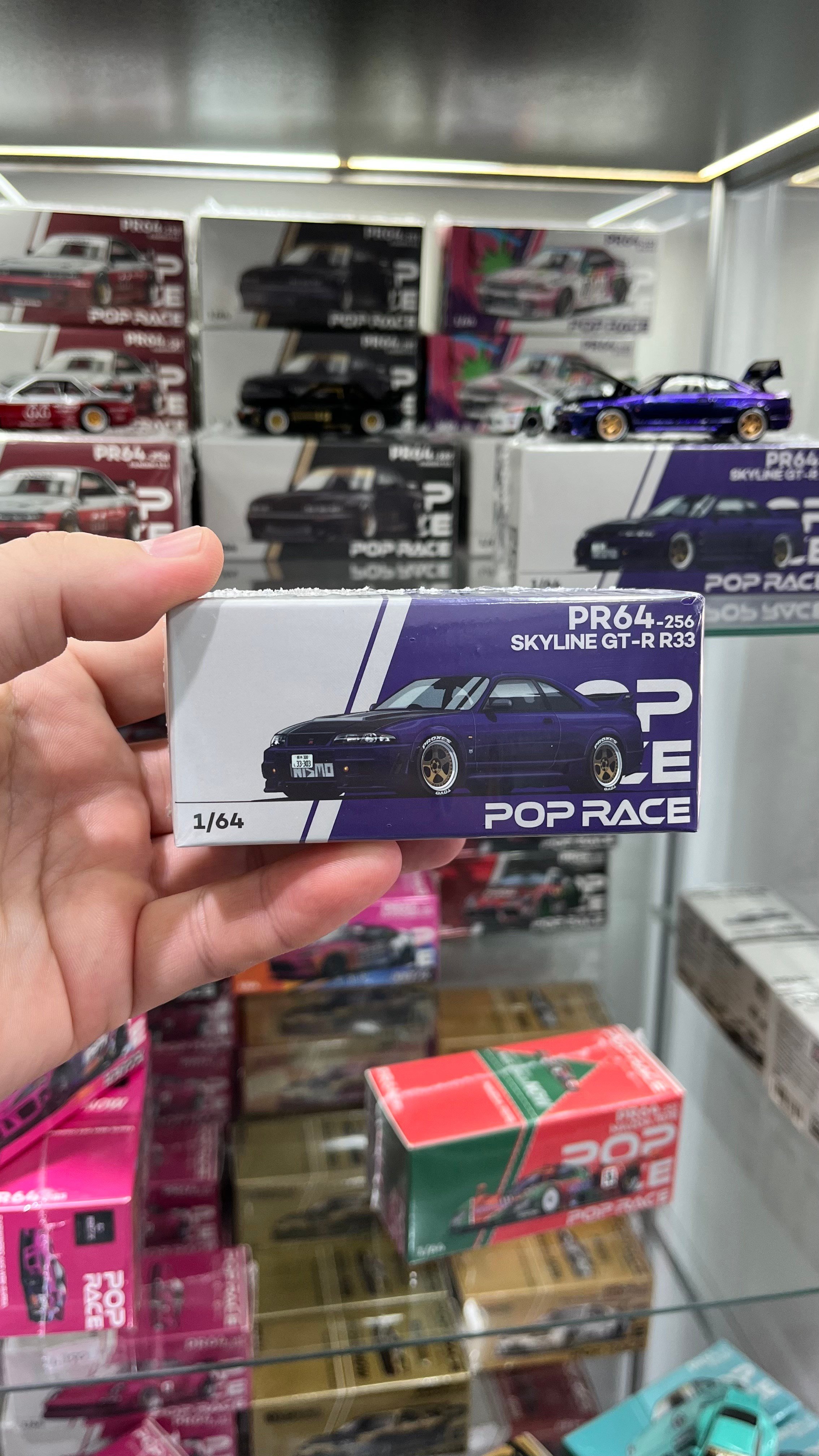 Pop Race GT-R (R33) Purple 