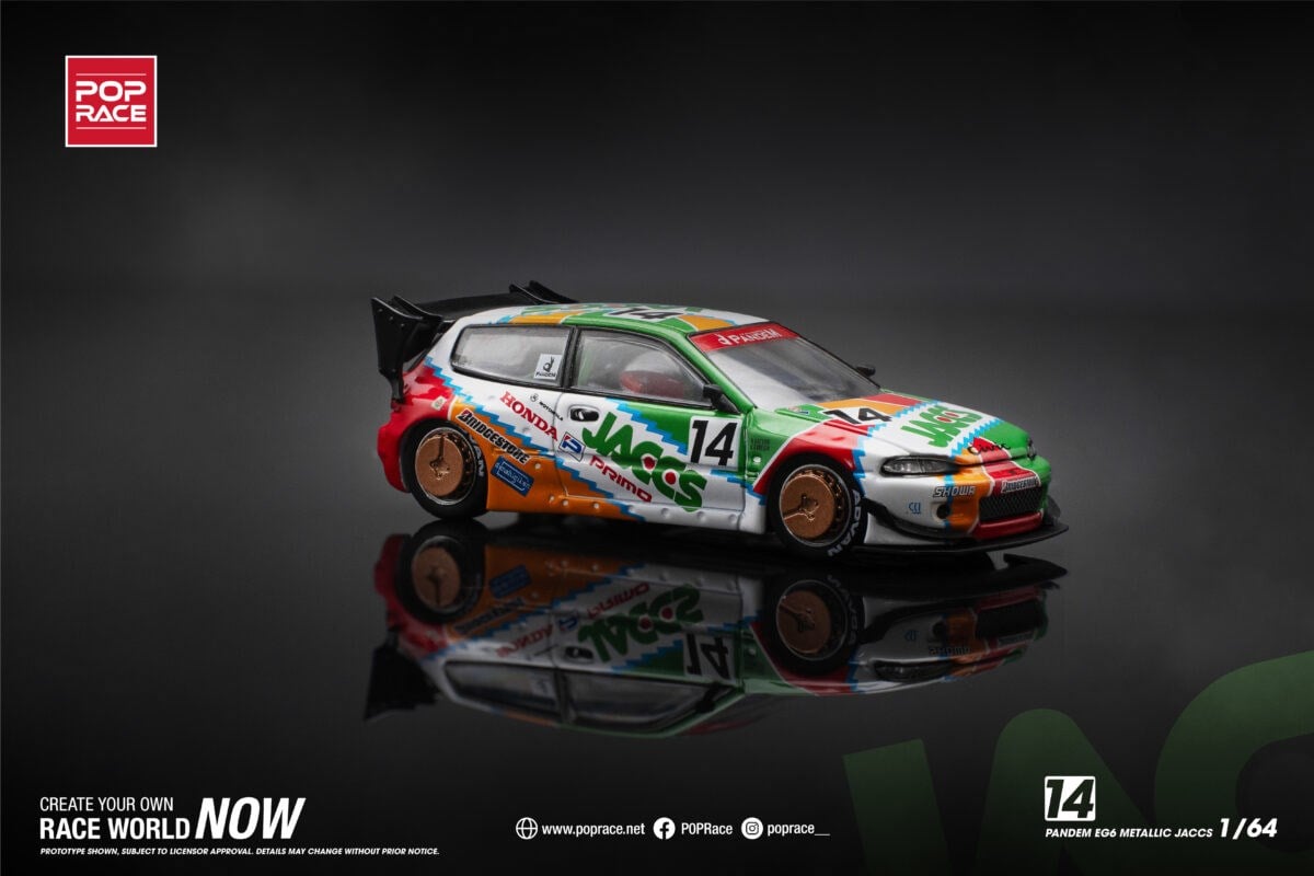 Pop Race Pandem Eg6 Metallic Jaccs
