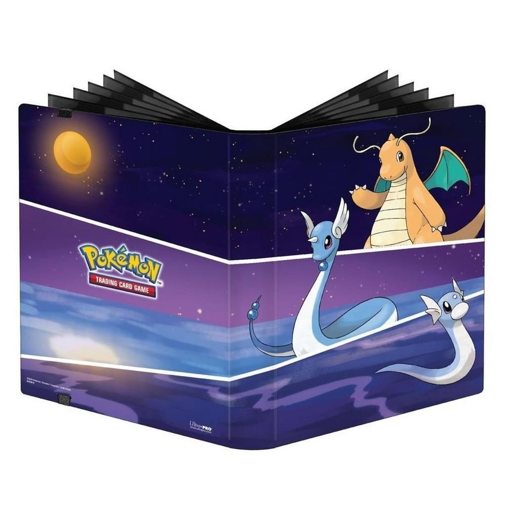 Ultra Pro Pokemon Starry Dragonite Pro Binder 9 Cepli 360 Kart Kapasiteli