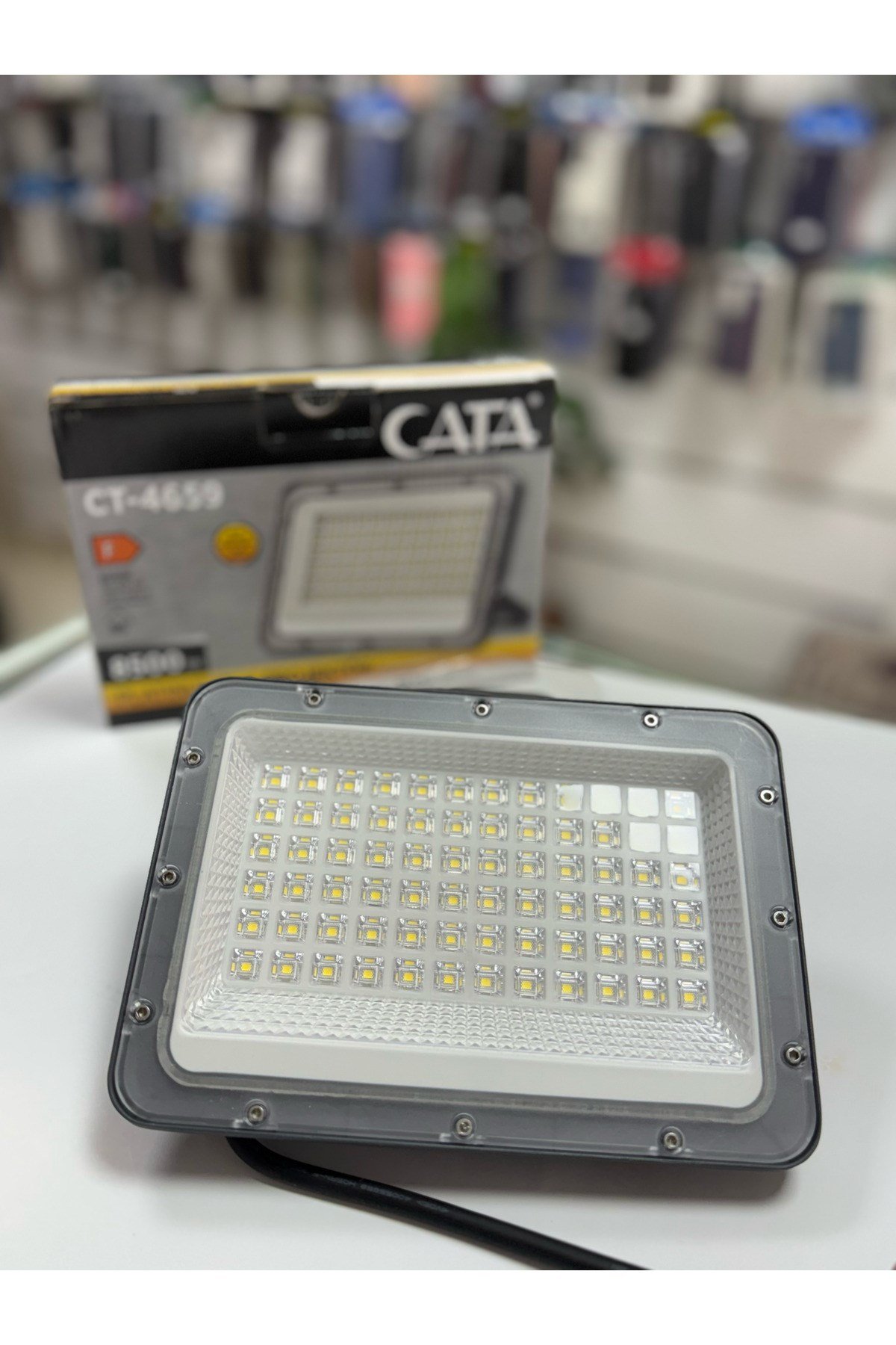 100 Watt Beyaz Işık Led Projektör Yüksek Lümen 6500K CT4659