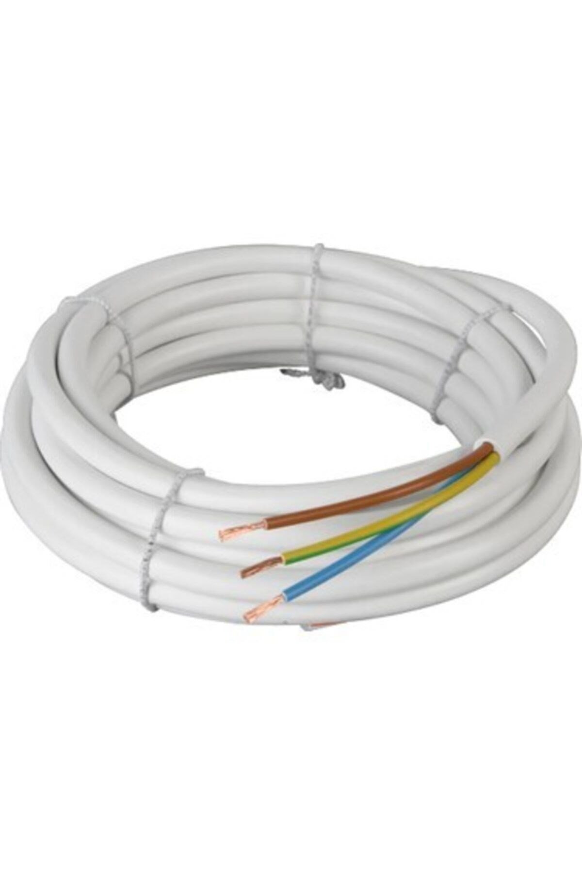 Beyaz 3x2,5 Cca Ttr Kablo 50 Metre