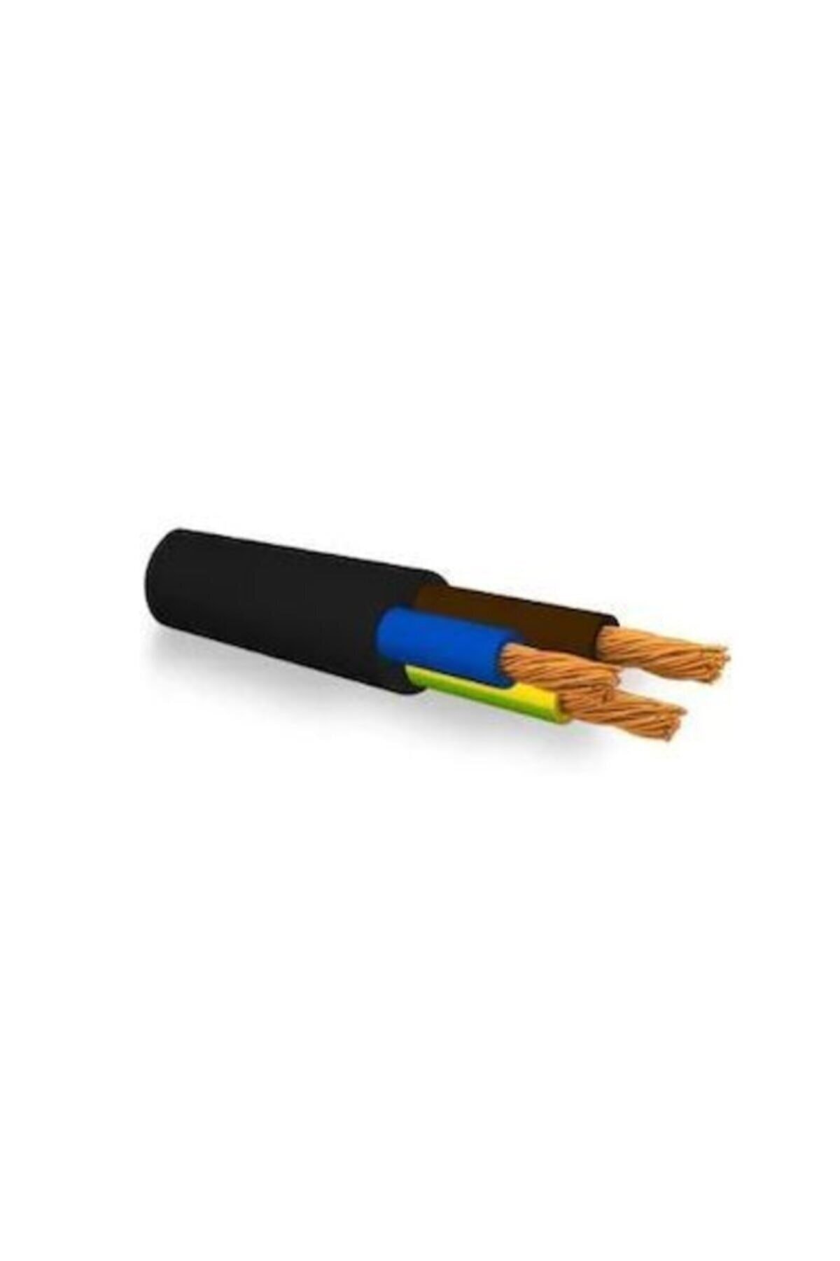 Çok Telli Cca Ttr Kablo 3 X 1,5 Mm 100 Metre Siyah Renk