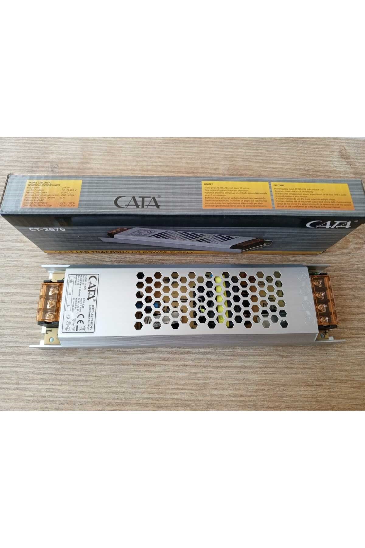 Ct-2676 17a Led Trafosu (SÜPER SLİM - FANSIZ) (200W)