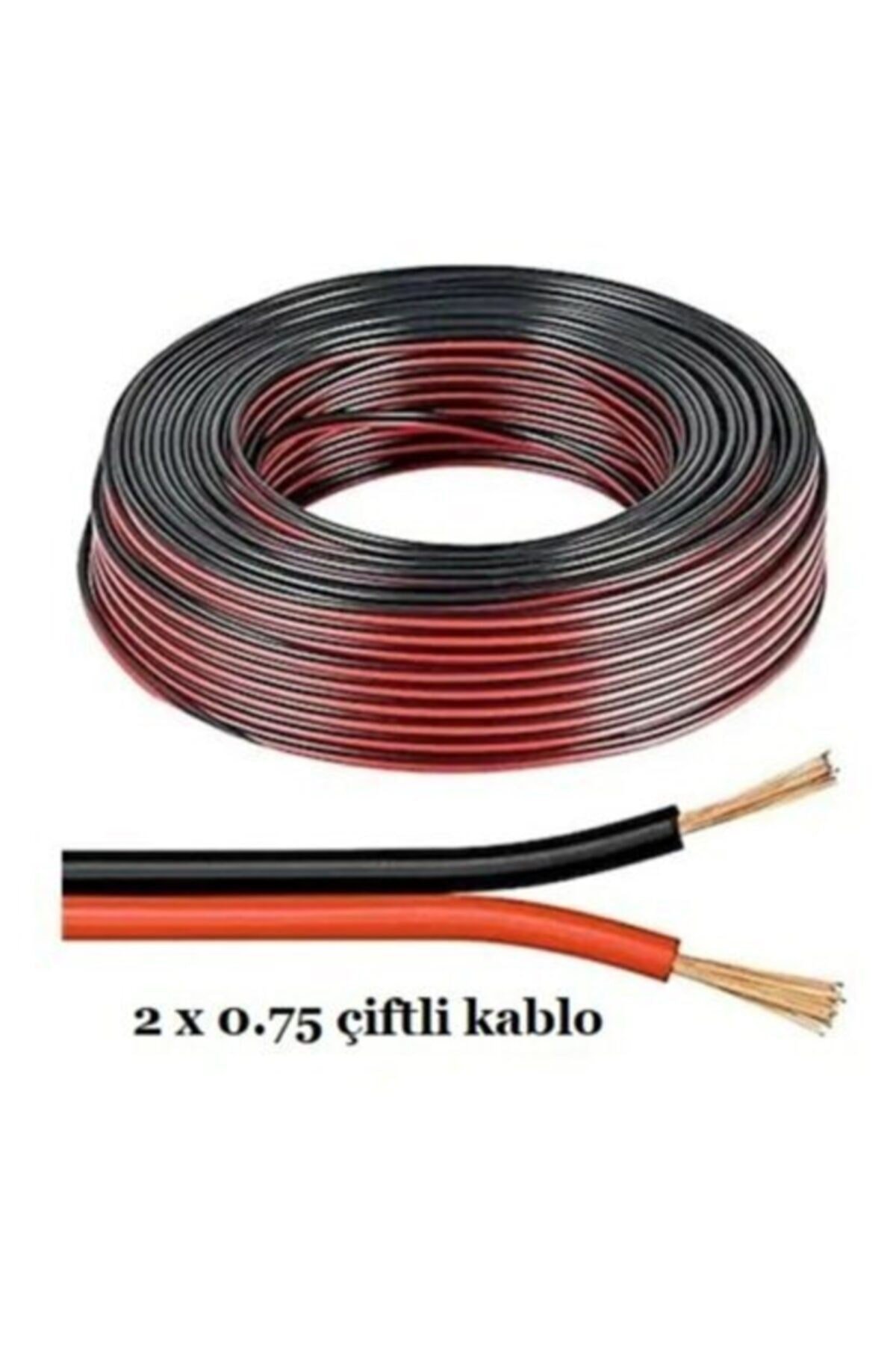 Hoparlör Kablo 2 X 0,75 - 5 Metre