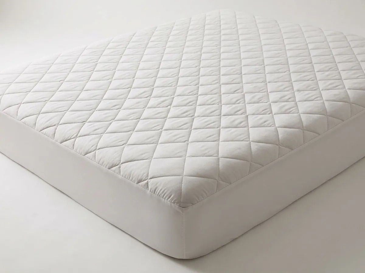 Angel Home Kapitone Nakışlı Çift Kişilik Sıvı Geçirmez Alez - 180x200 + 30 cm Fitted Yatak Koruyucu