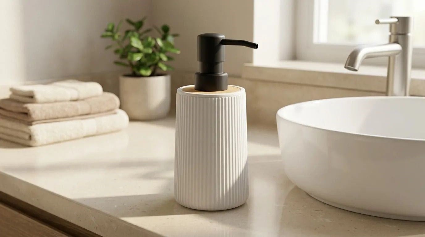 Angel Home Kırılmaz Sıvı Sabunluk - Beyaz