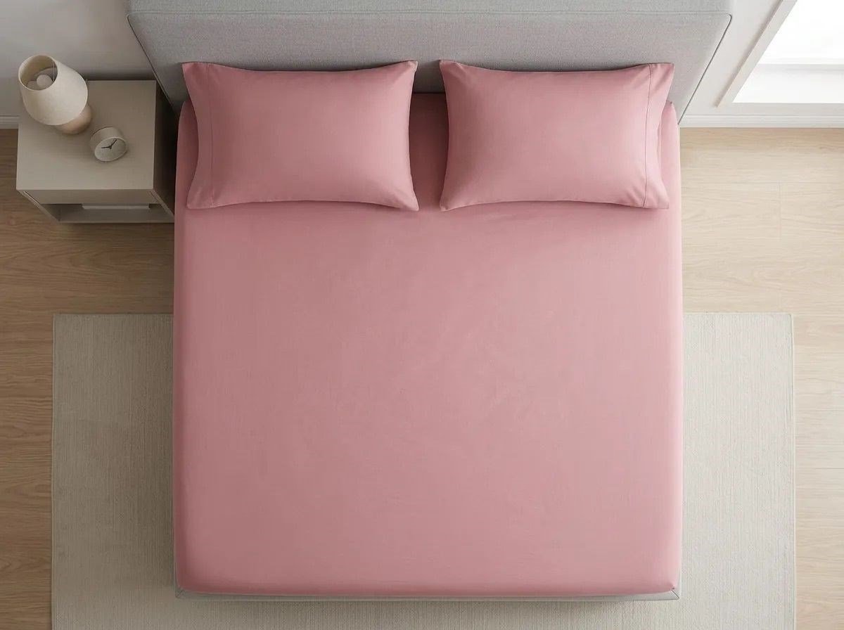 Premium %100 Pamuk Lastikli Çarşaf Takımı 180x200 + 30 cm Yatak Yüksekliği (3 Parça)