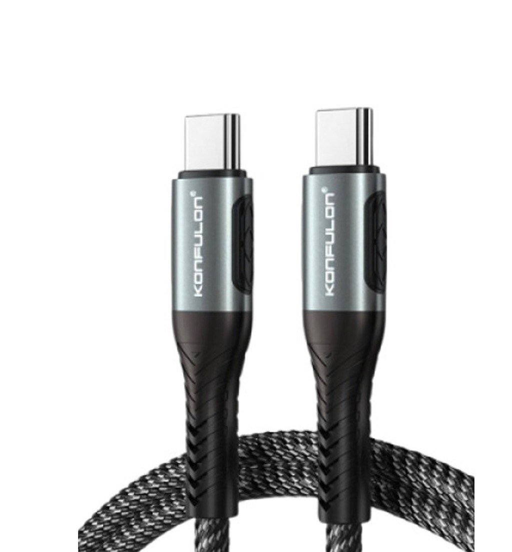 Konfulon DC43 Type-C to Type-C 60W Hızlı Şarj ve Data Kablosu