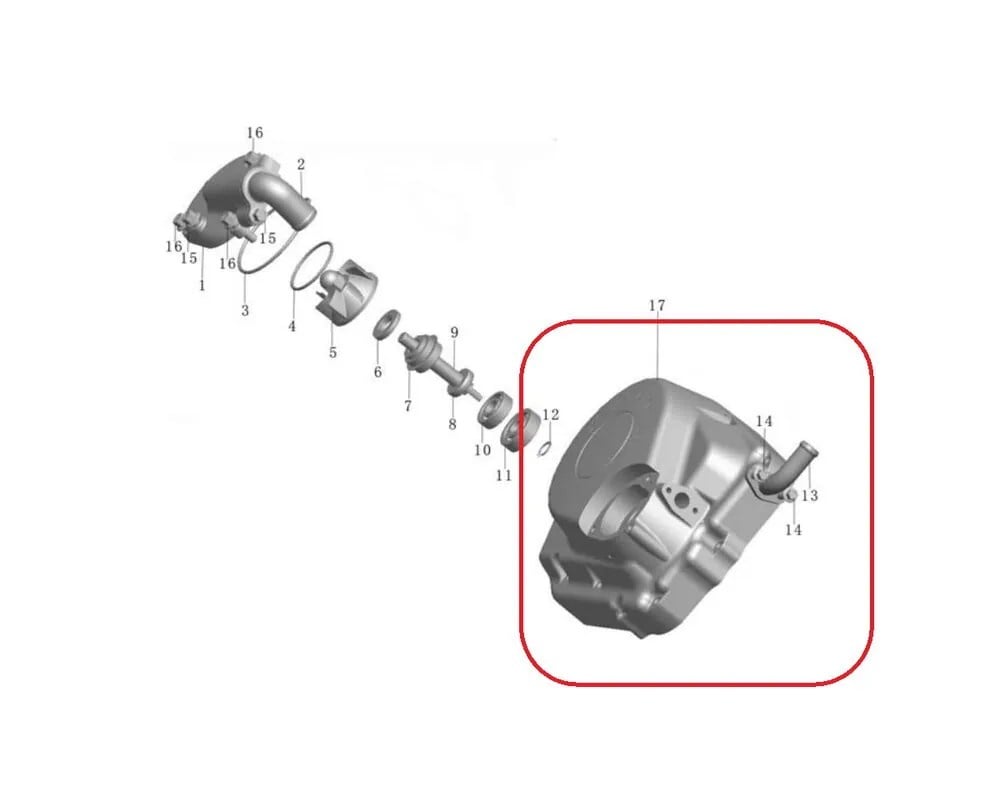 REGAL RAPTOR PİLDER 125 DEVİRDAİM KAPAĞI KROM