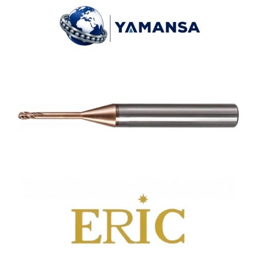 1 MM Dalma Boy 8MM Mikro Küre Karbür Parmak Freze ERİC