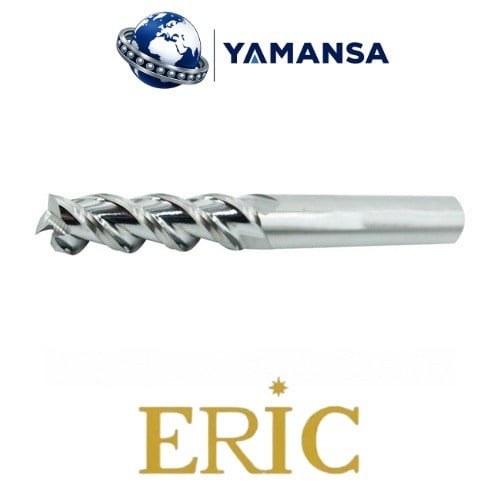 10 MM Uzun 3 Ağız Alüminyum Karbür Freze BOY:150MM ERİC
