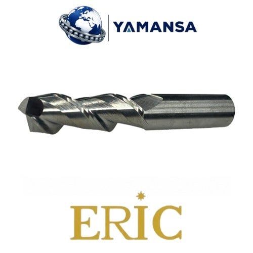 8 MM 2 Ağız Alüminyum Karbür Freze ERİC
