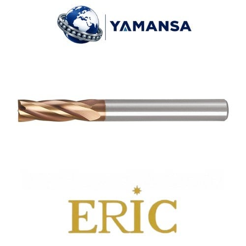 8 MM R1 55HRC Uzun Karbür Köşe Radus Freze BOY:100MM ERİC
